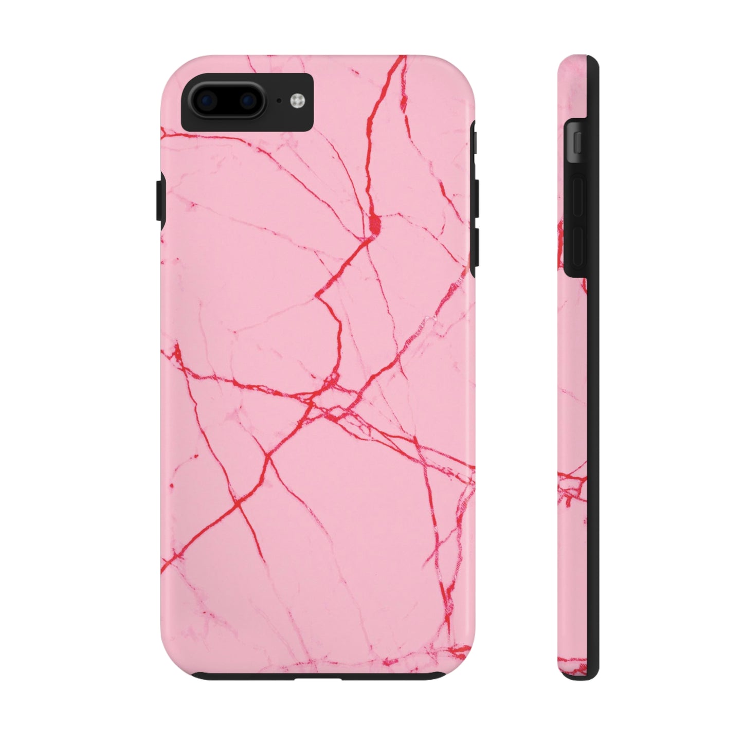 Pink Marble Tough Phone Case