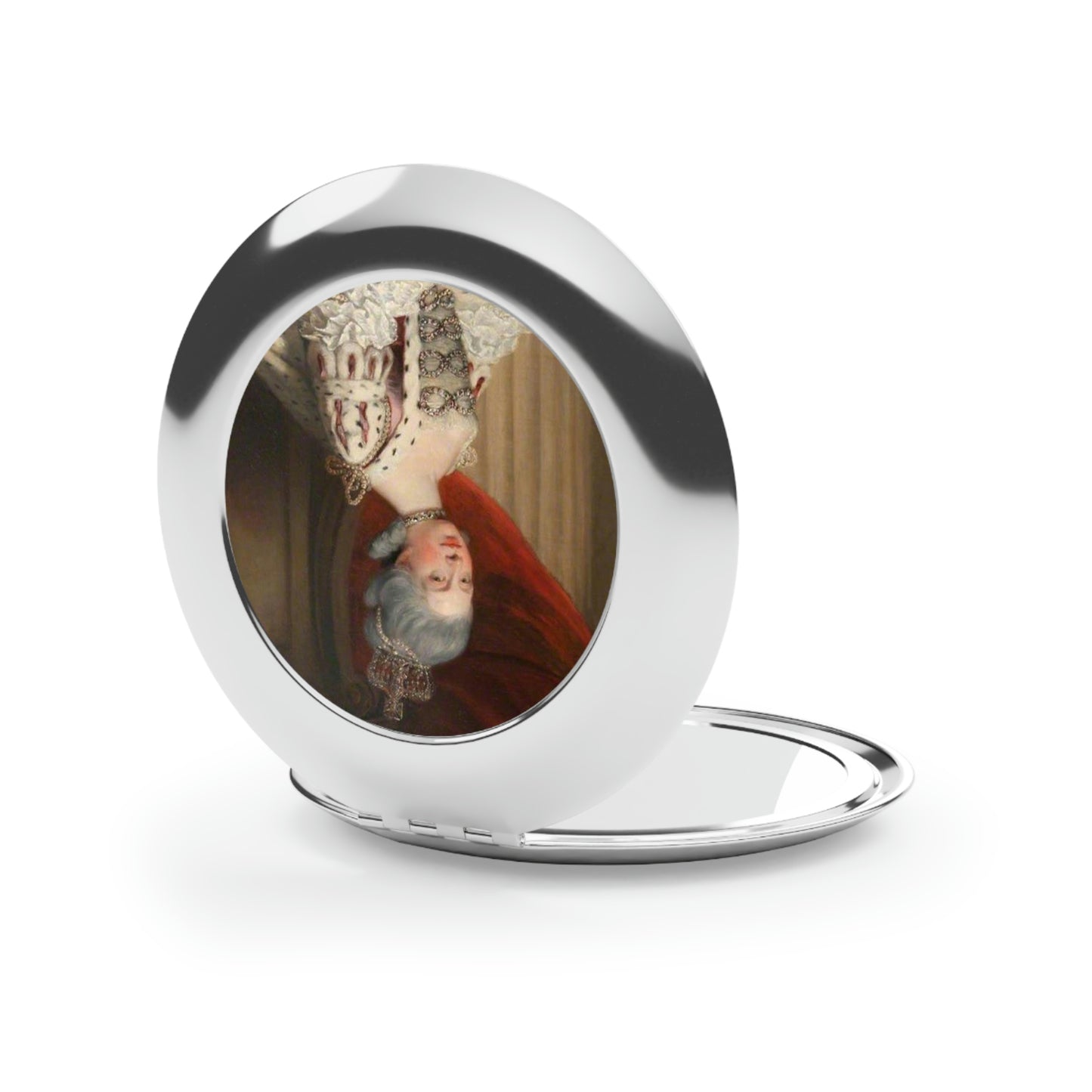 Queen Charlotte Compact Travel Mirror