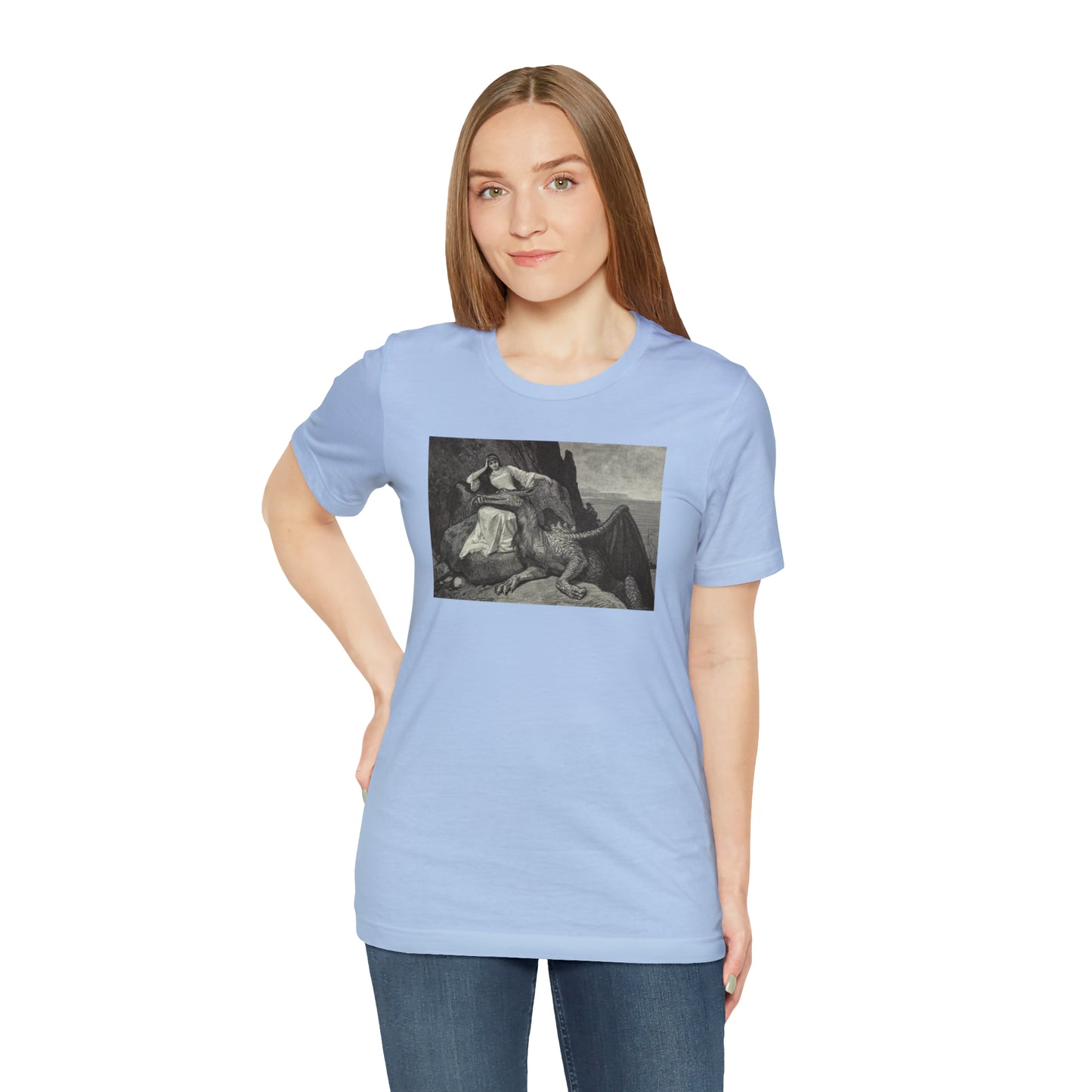 Princess and Pet Dragon Regular Fit Tee