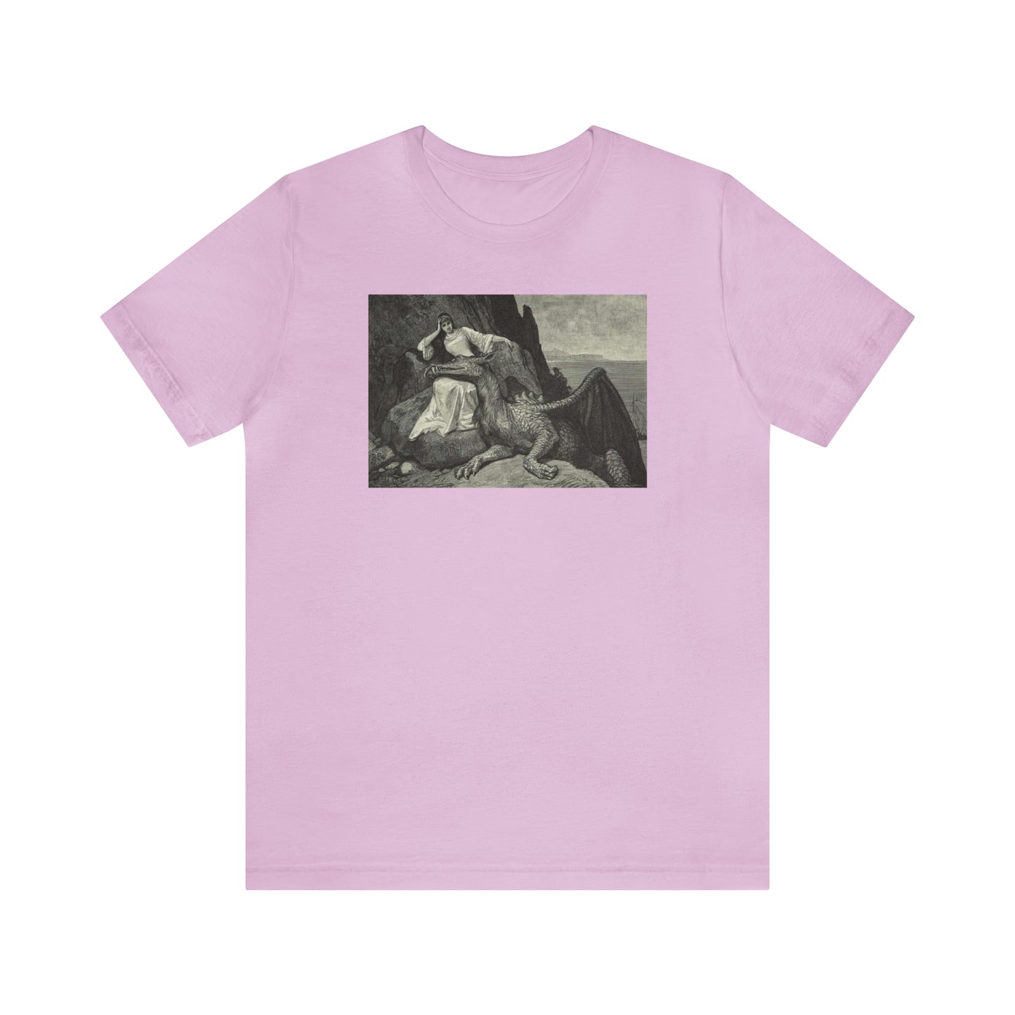 Princess and Pet Dragon Regular Fit Tee