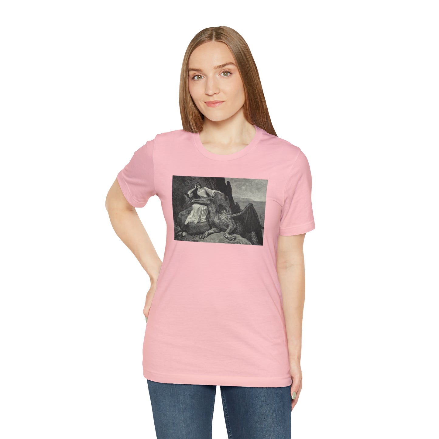Princess and Pet Dragon Regular Fit Tee
