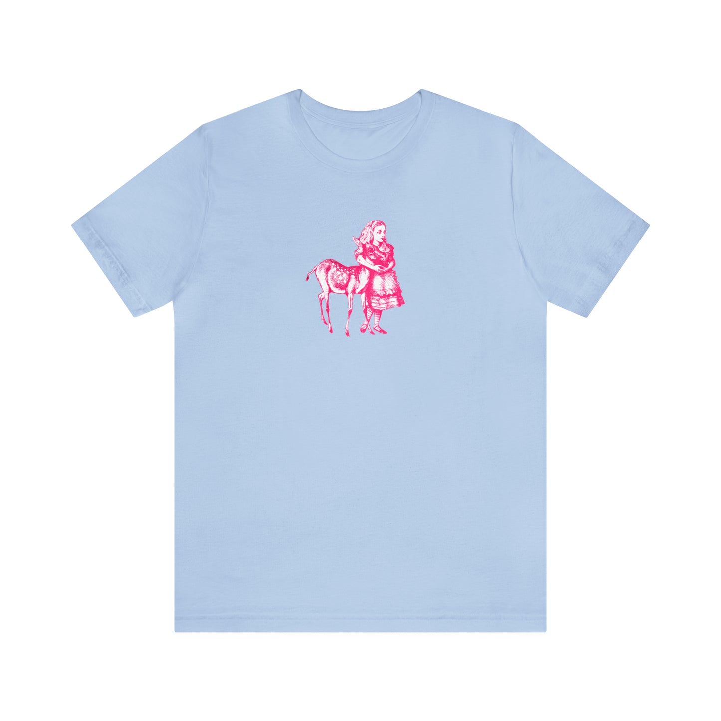Pink Alice and Fawn Tee Plus Size