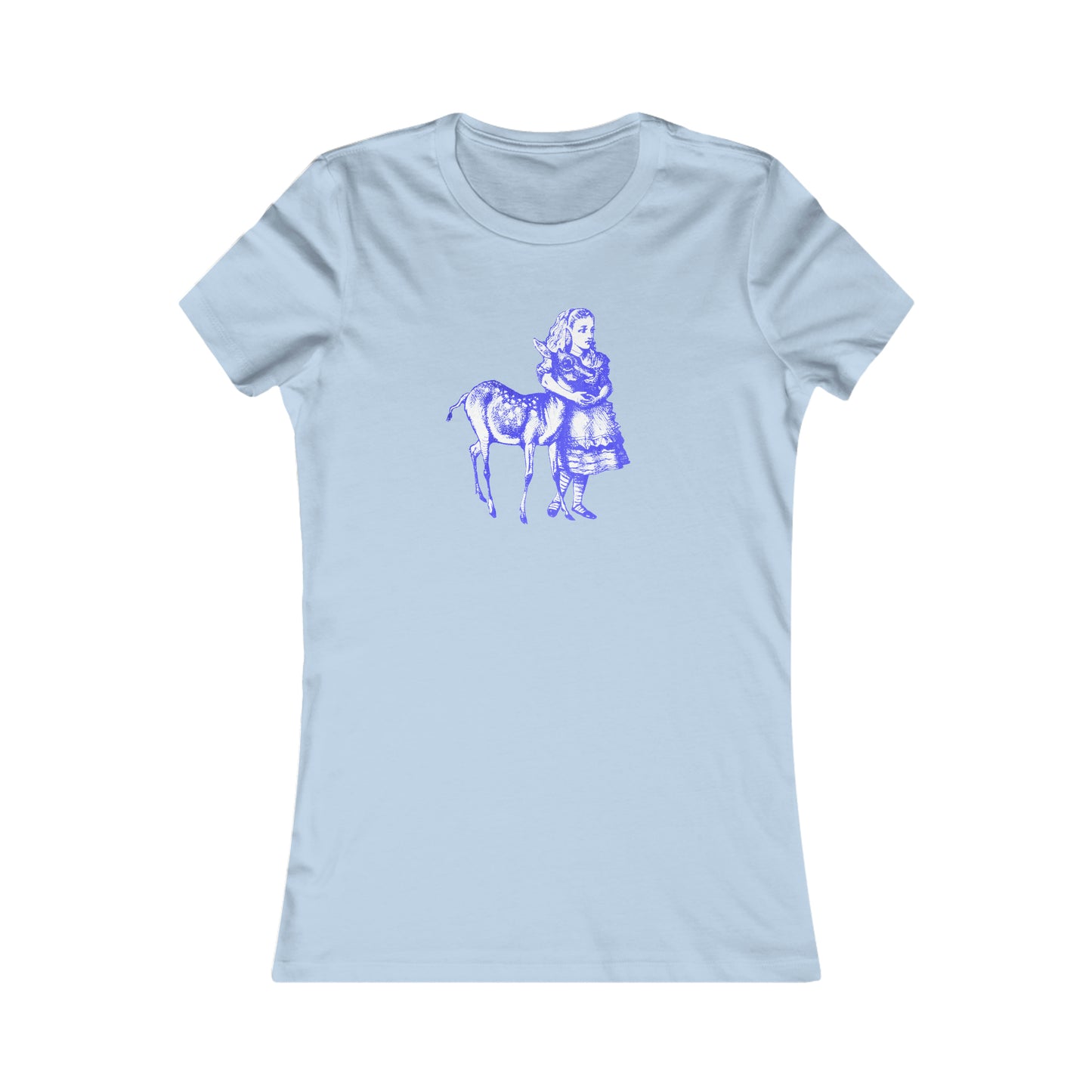 Blue Alice and Fawn Tee
