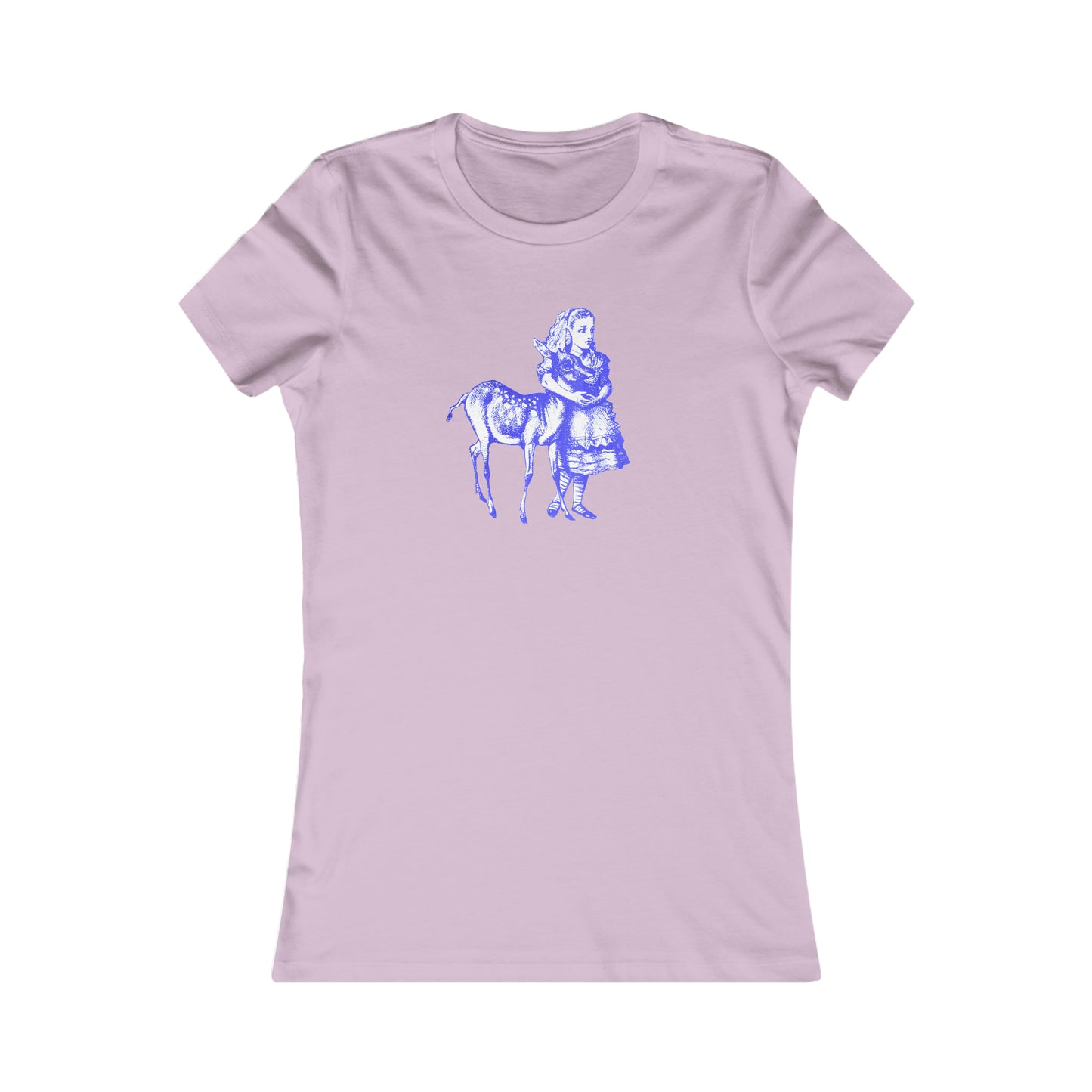 Blue Alice and Fawn Tee