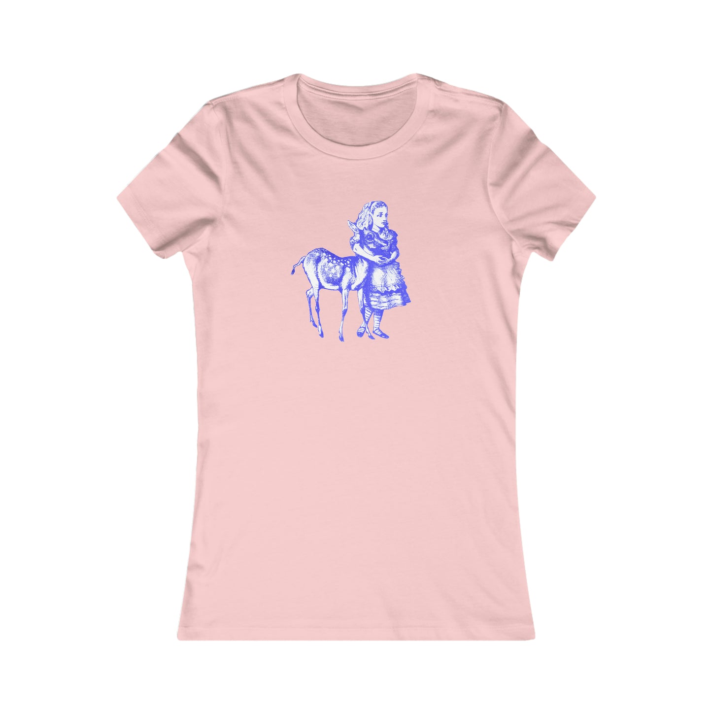 Blue Alice and Fawn Tee