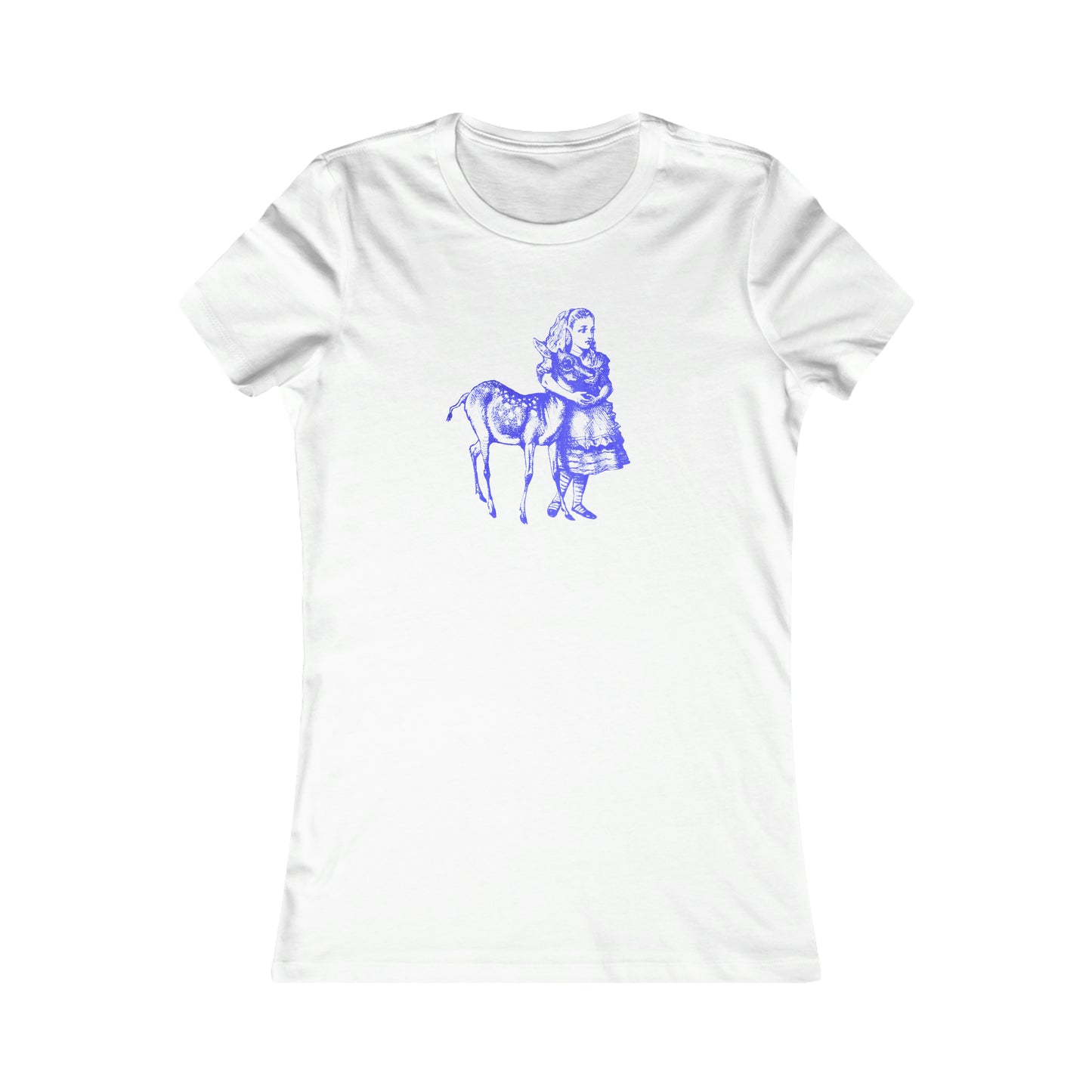 Blue Alice and Fawn Tee