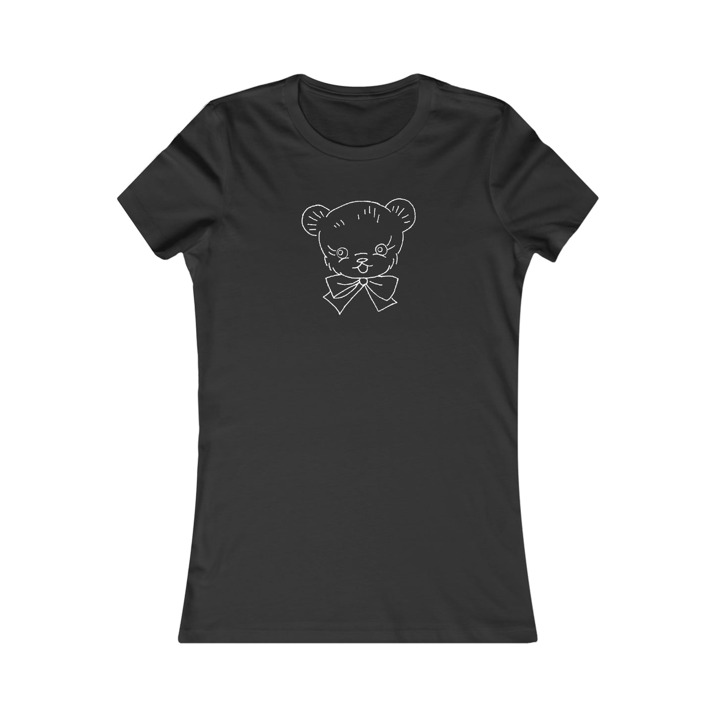 White Teddy Bear Tee