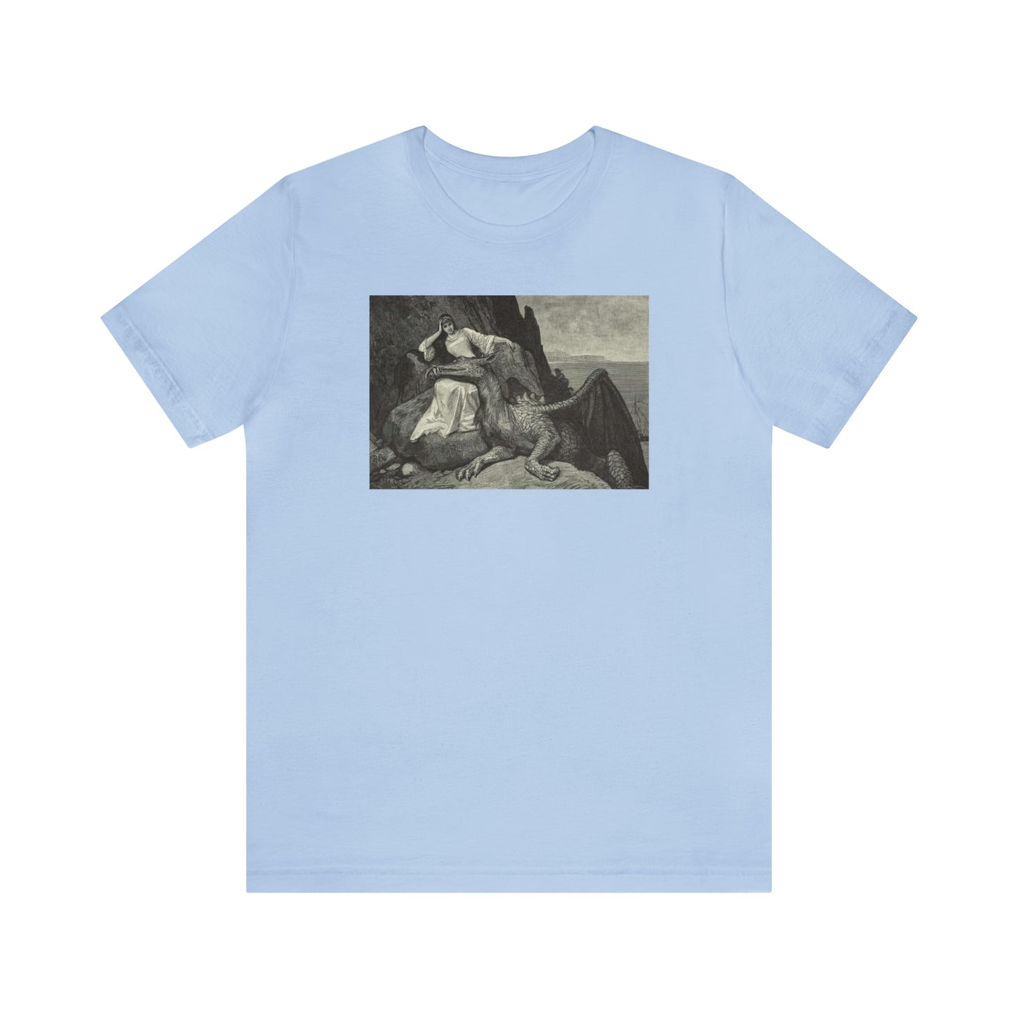 Princess and Pet Dragon Regular Fit Tee