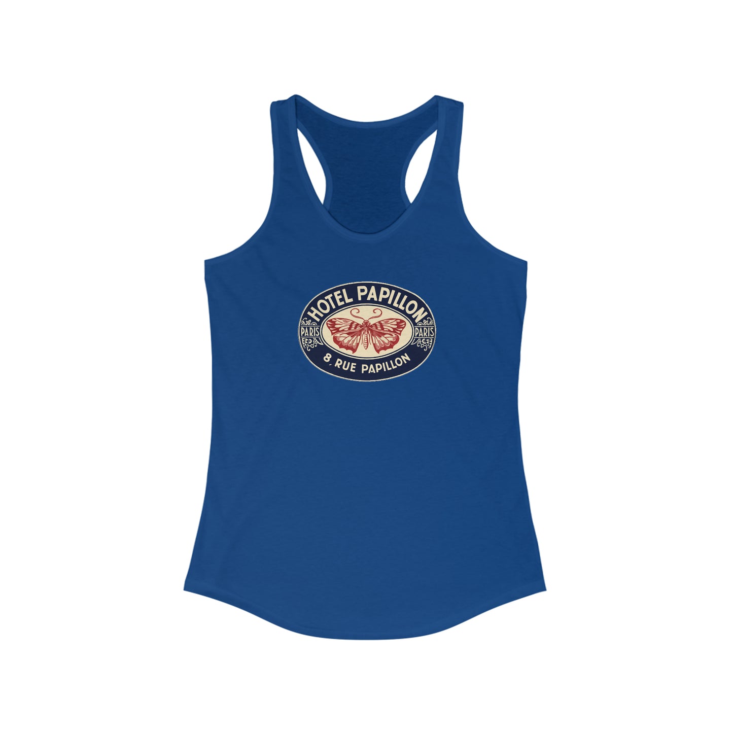 Hotel Papillon Racerback Tank