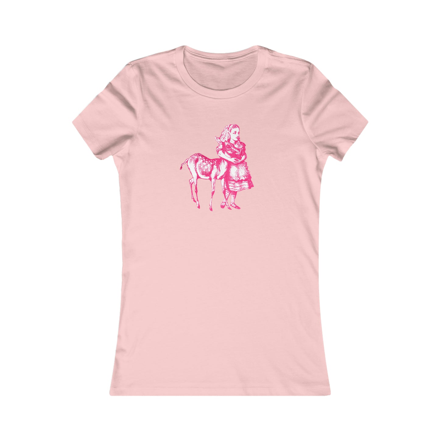 Pink Alice and Fawn Tee