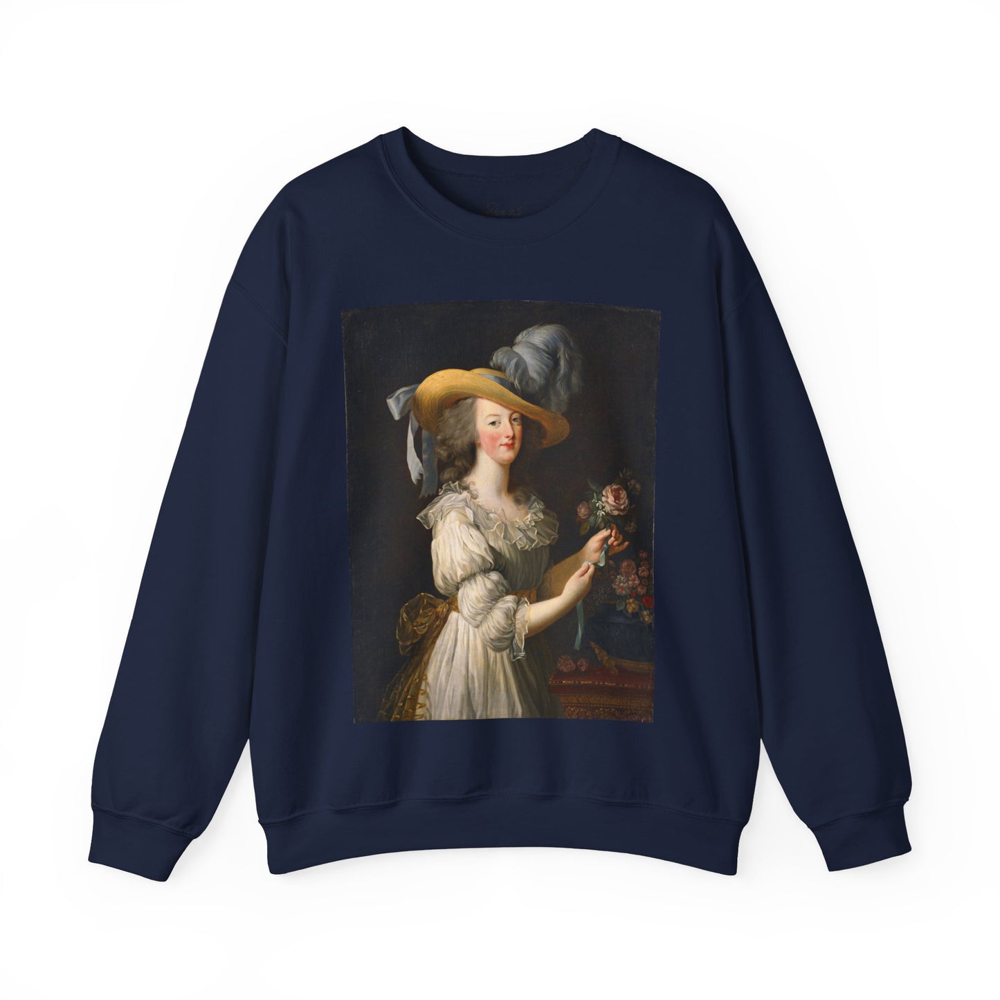 Marie Antoinette with Rose Sweatshirt