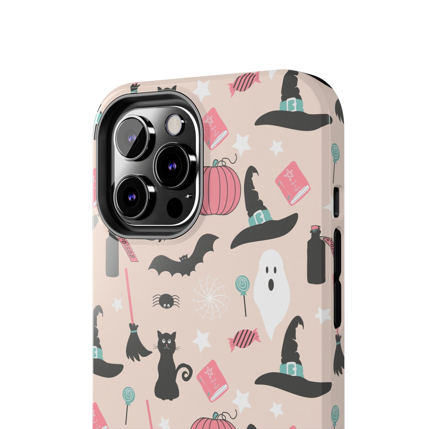 Pink Halloween Print Phone Case