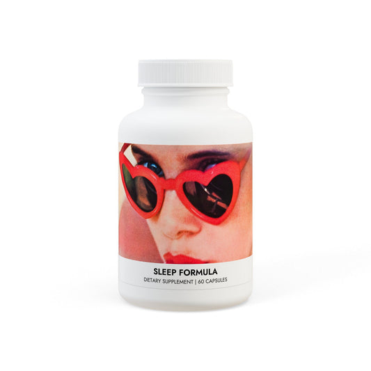 Red Heart Sunglasses Sleep Supplement