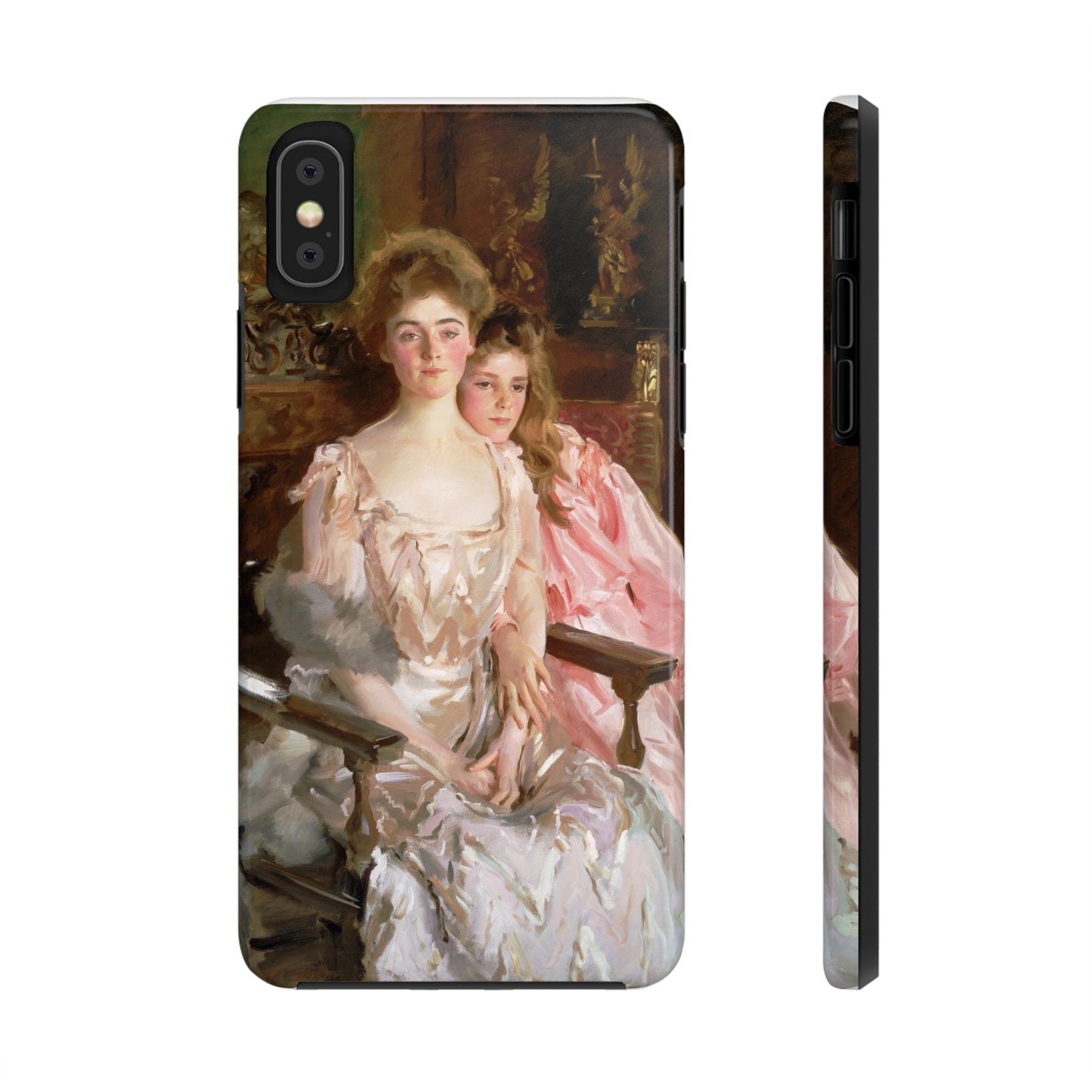 Mrs. Fiske Warren and Her Daughter Rachel Tough Phone Case