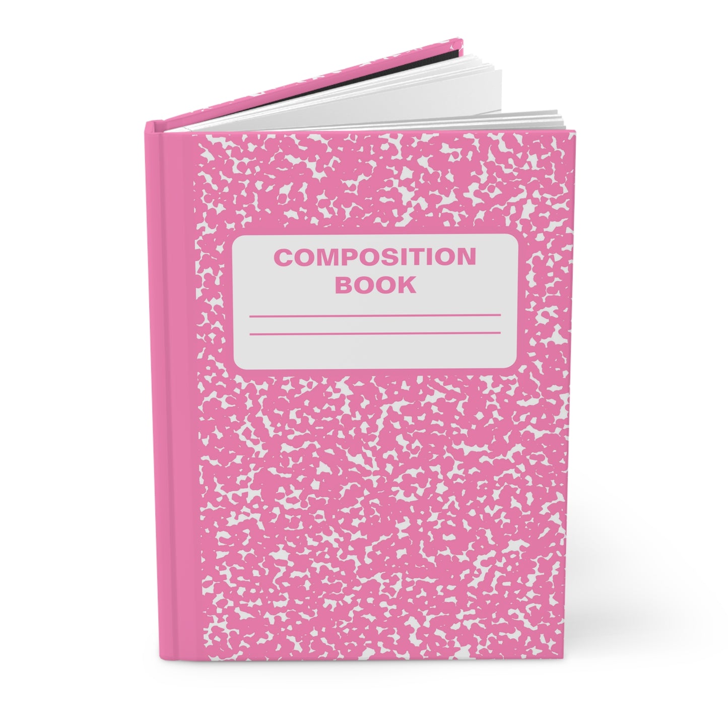 Pink Compostion Notebook Style Journal