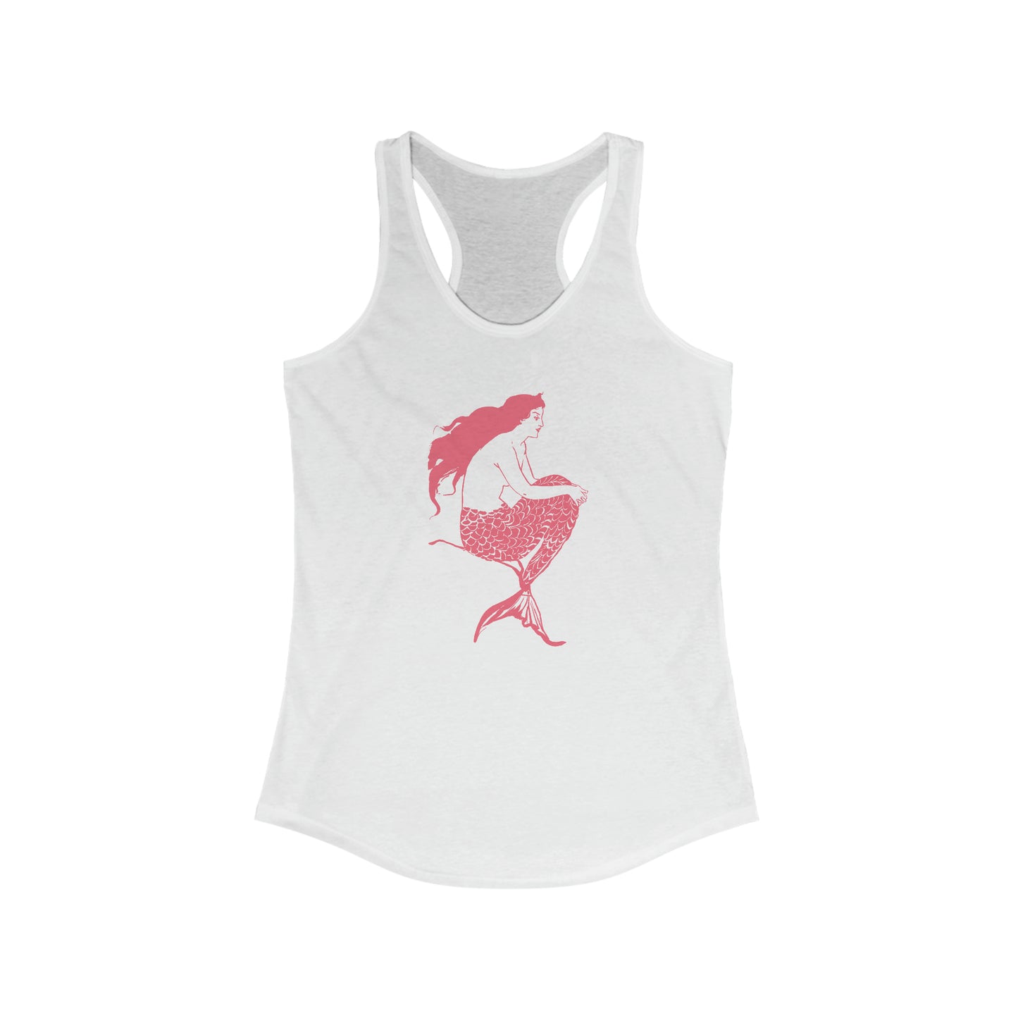 Pink Mermaid Racerback Tank