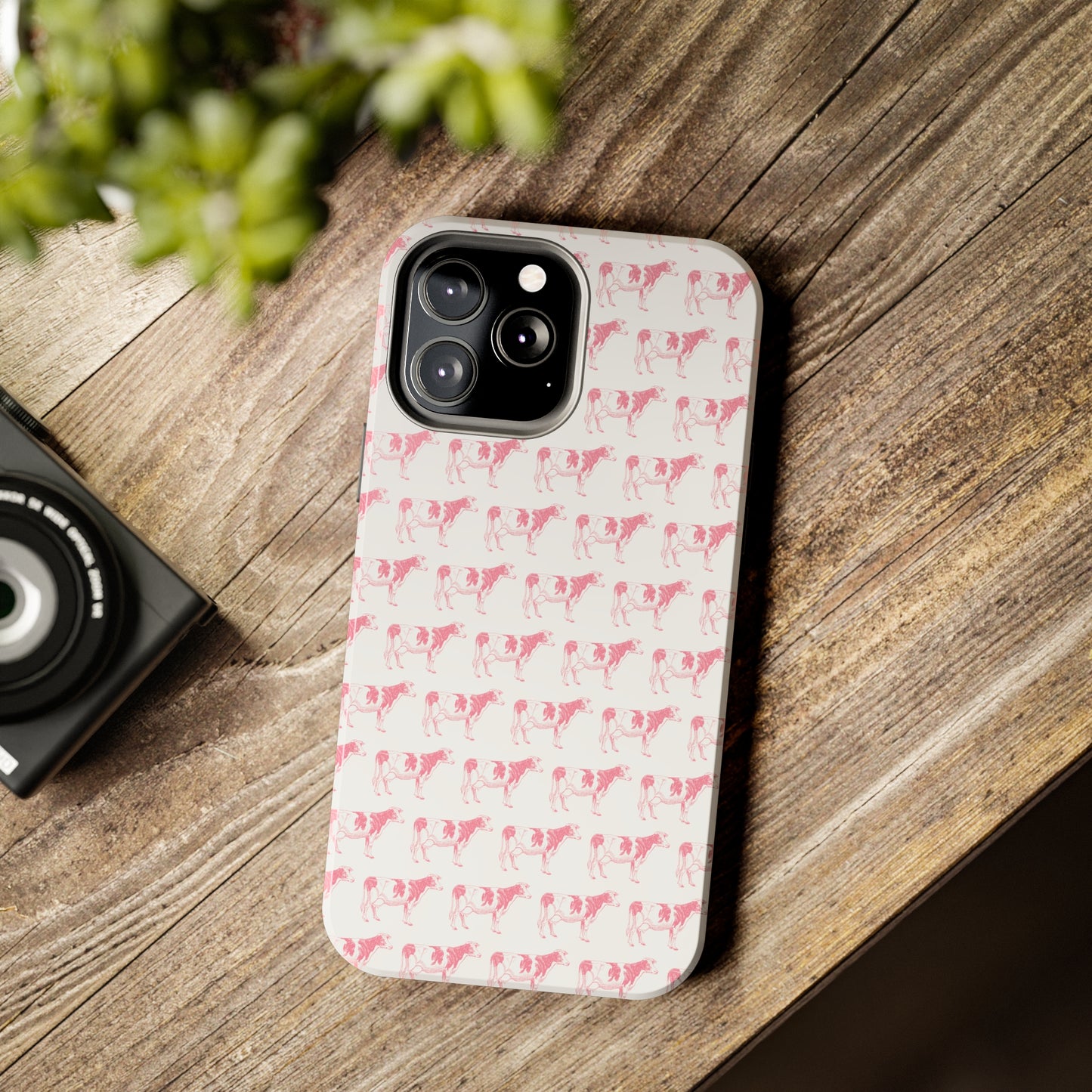 Pink Cows Tough Phone Case