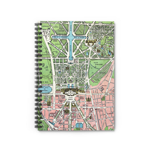 Versailles Map Notebook