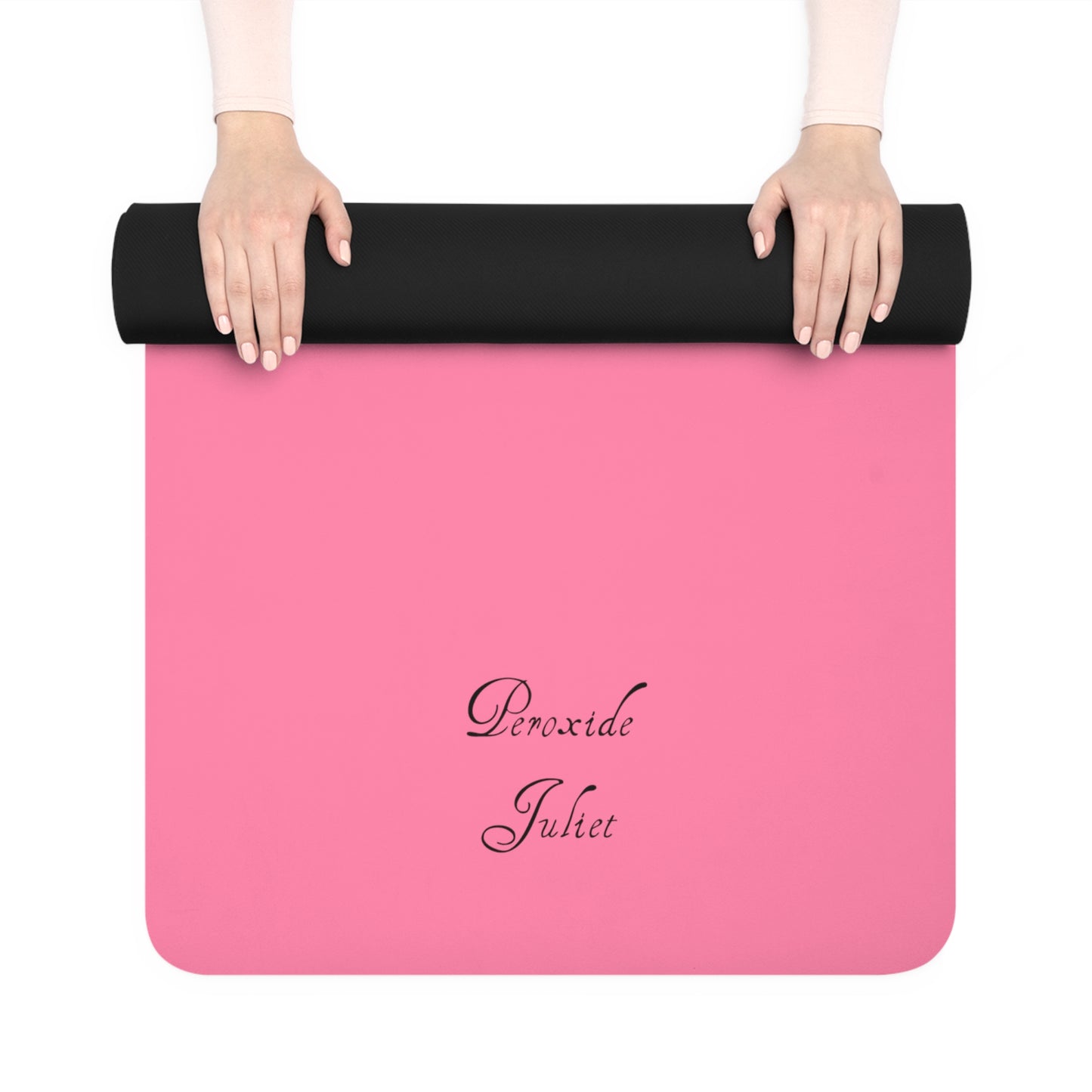 Peroxide Juliet Logo Rose Yoga Towel