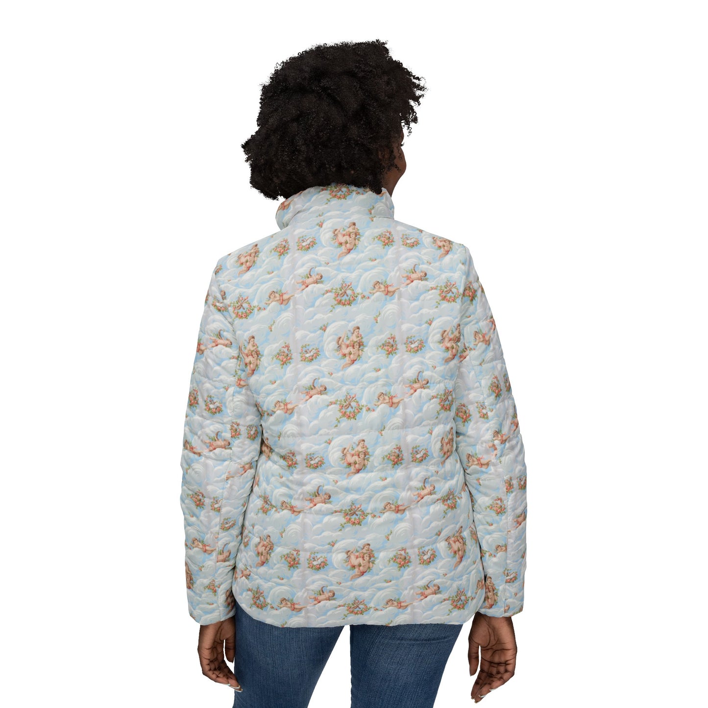 Cupids and Clouds Quilted Coat