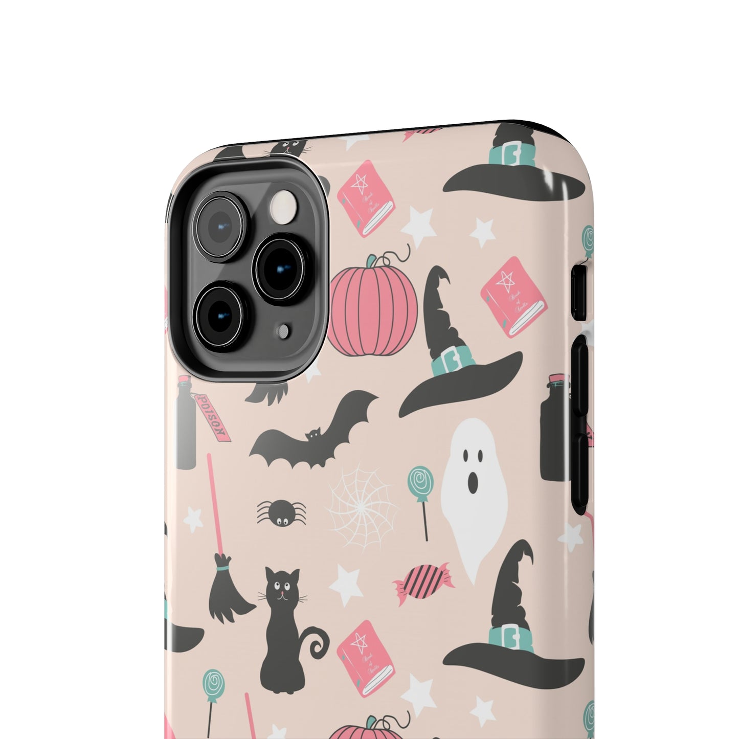 Pink Halloween Print Phone Case