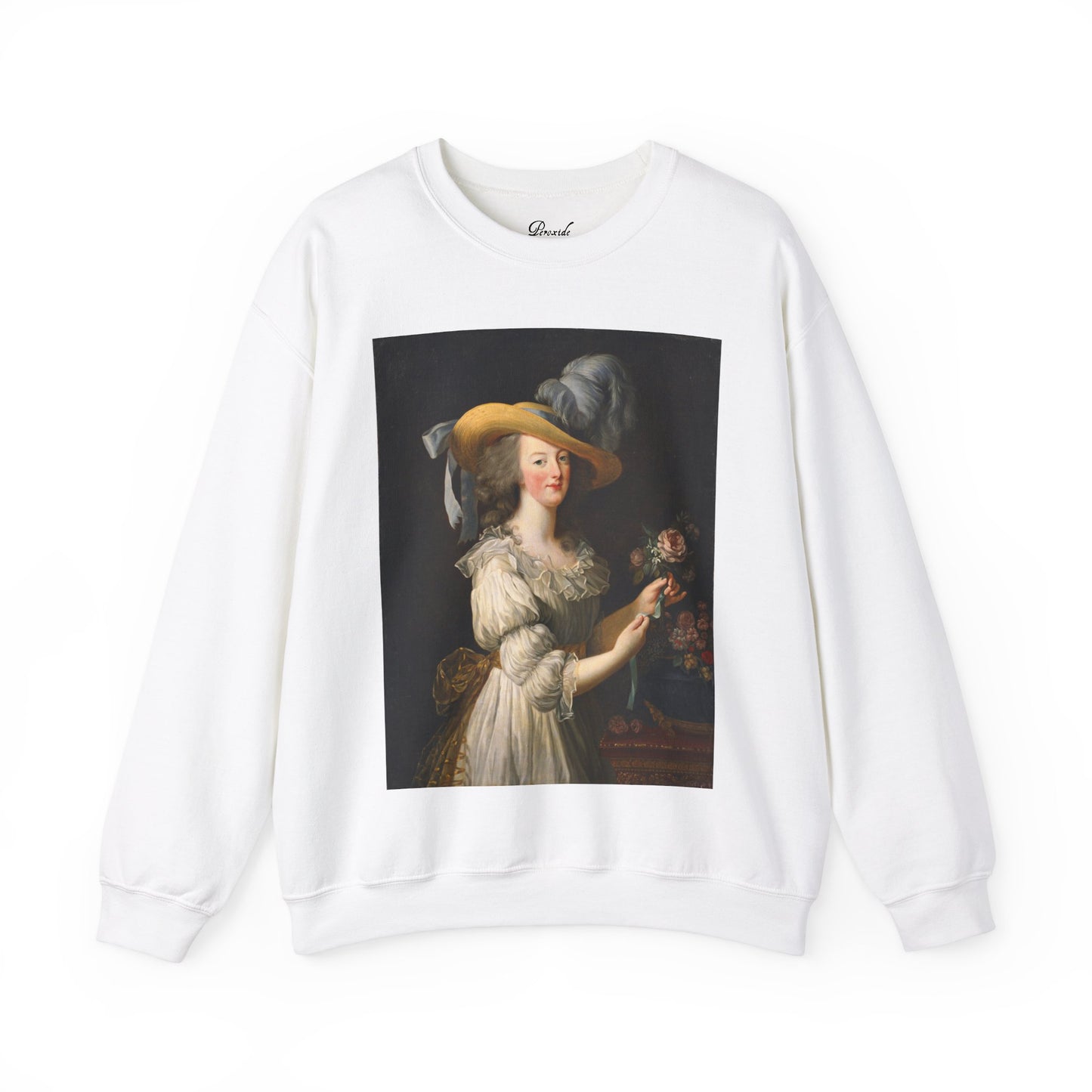 Marie Antoinette with Rose Sweatshirt