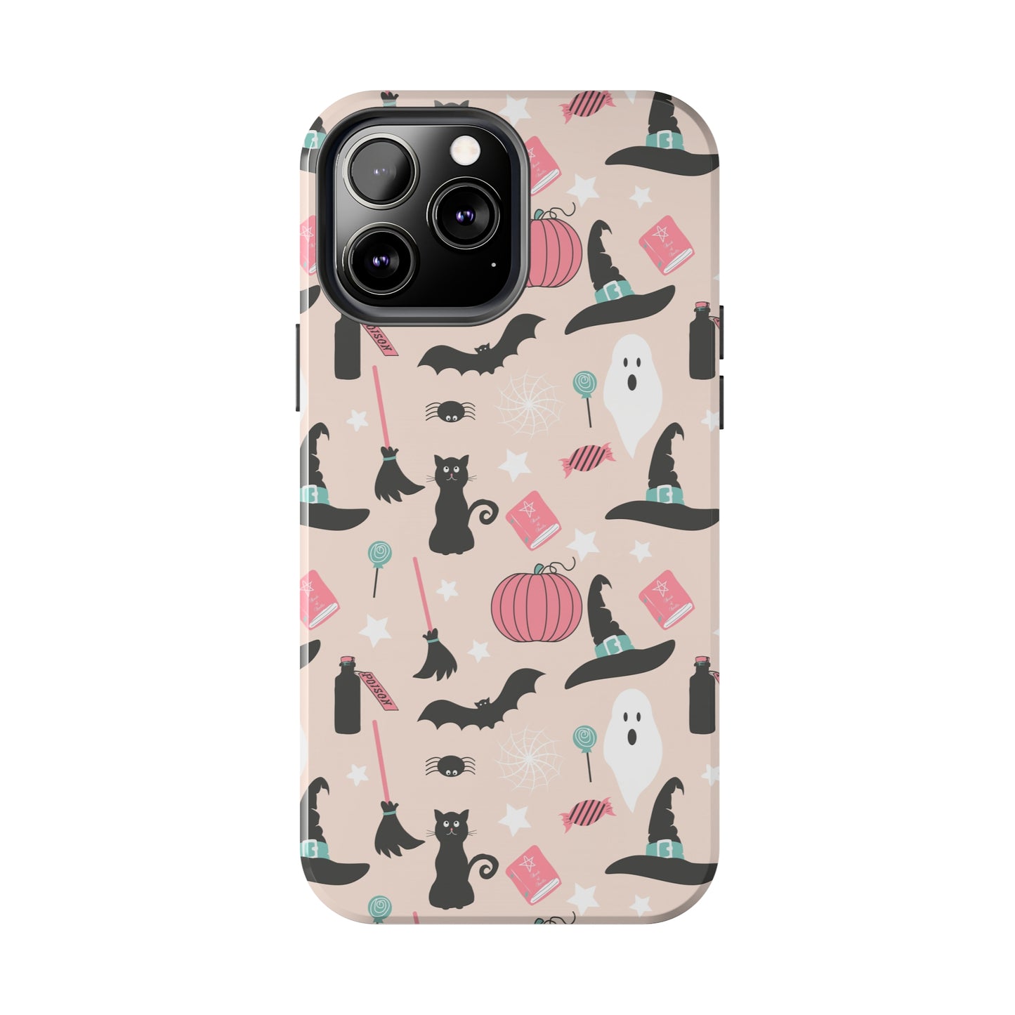 Pink Halloween Print Phone Case