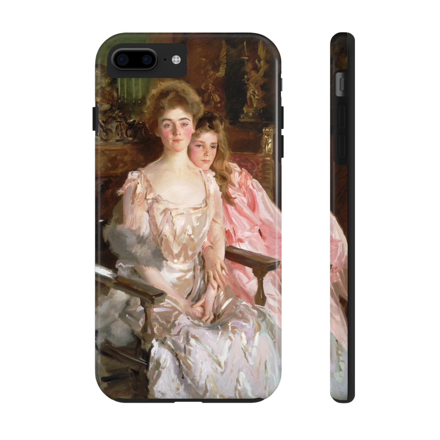 Mrs. Fiske Warren and Her Daughter Rachel Tough Phone Case