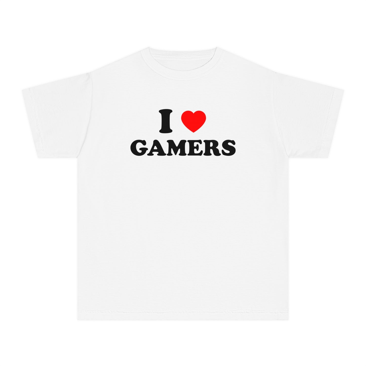 I Love Gamers Baby Tee