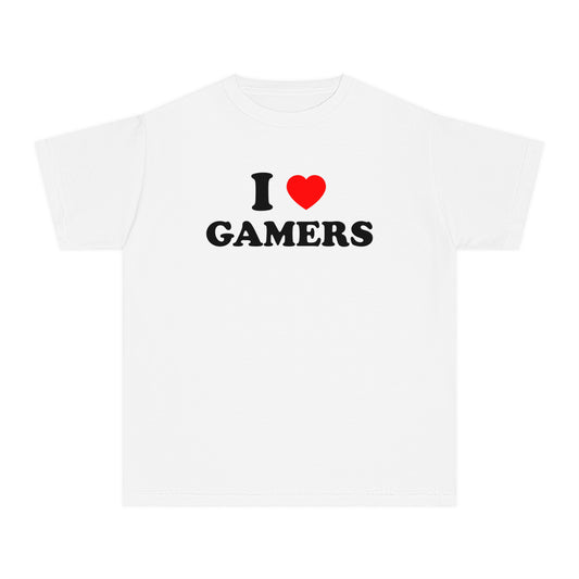 I Love Gamers Baby Tee