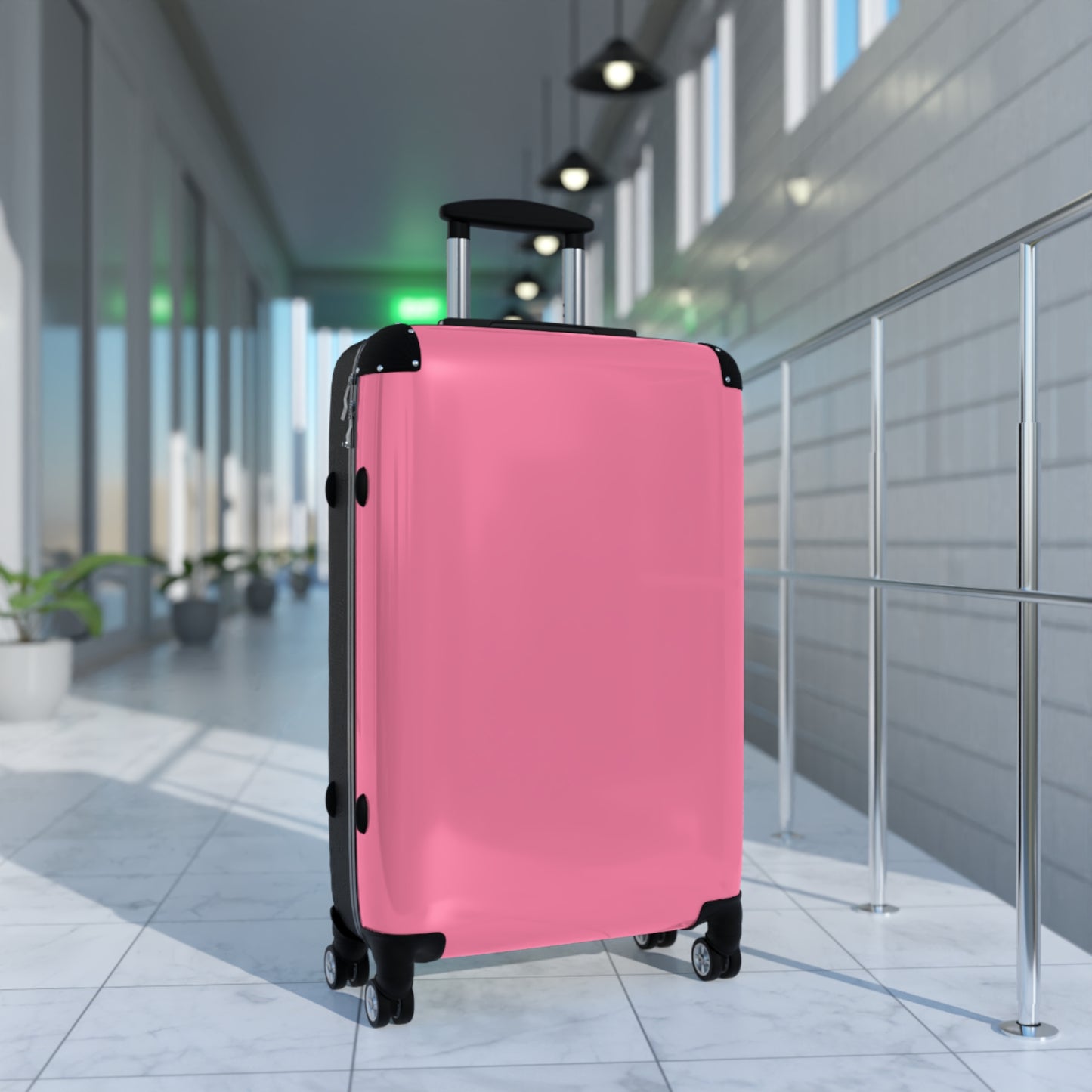 Rose Pink Suitcases