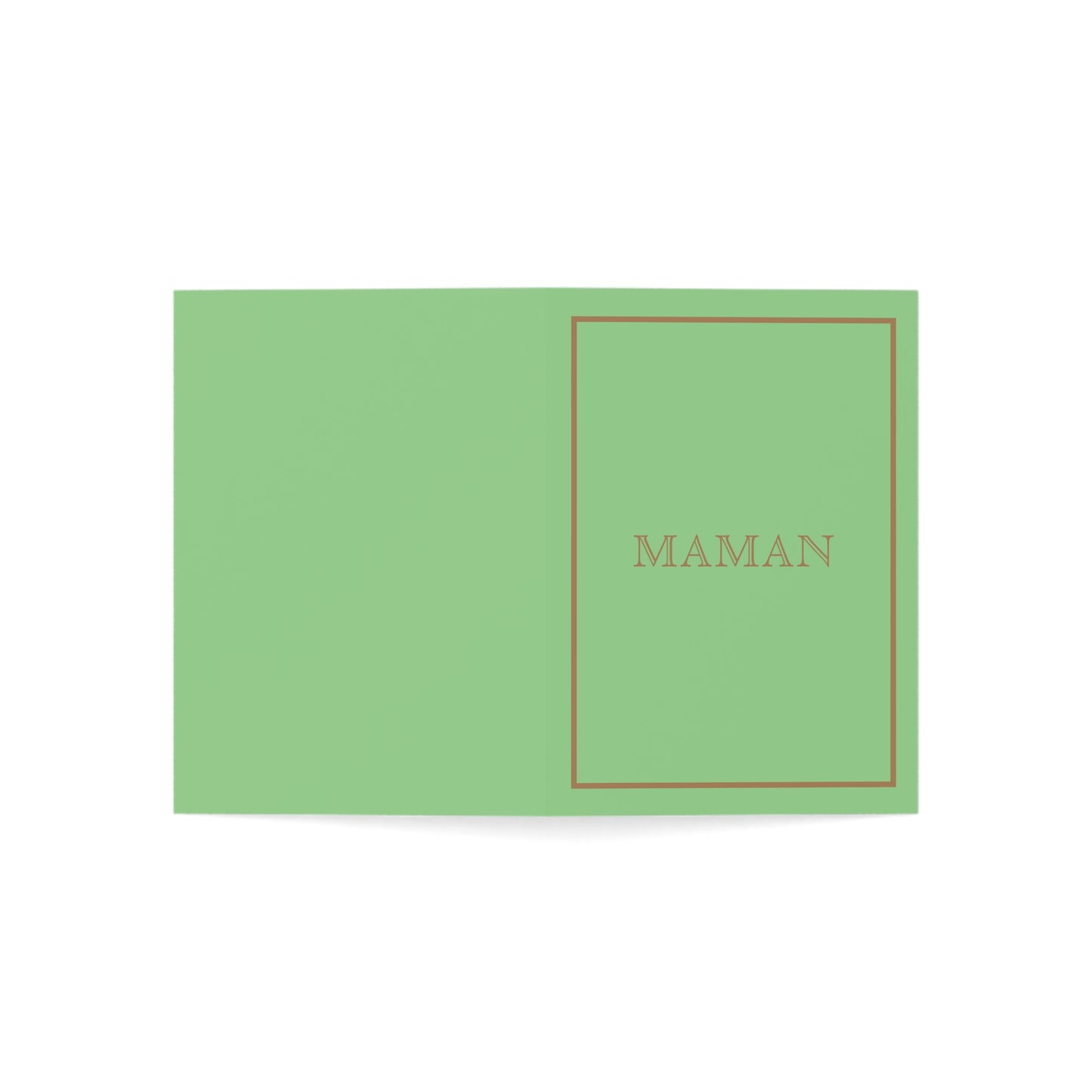 Maman Cards in Green