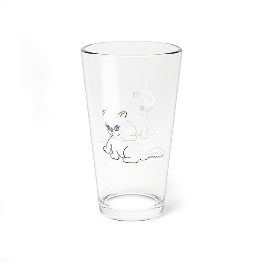 Flirty Skunk Glass