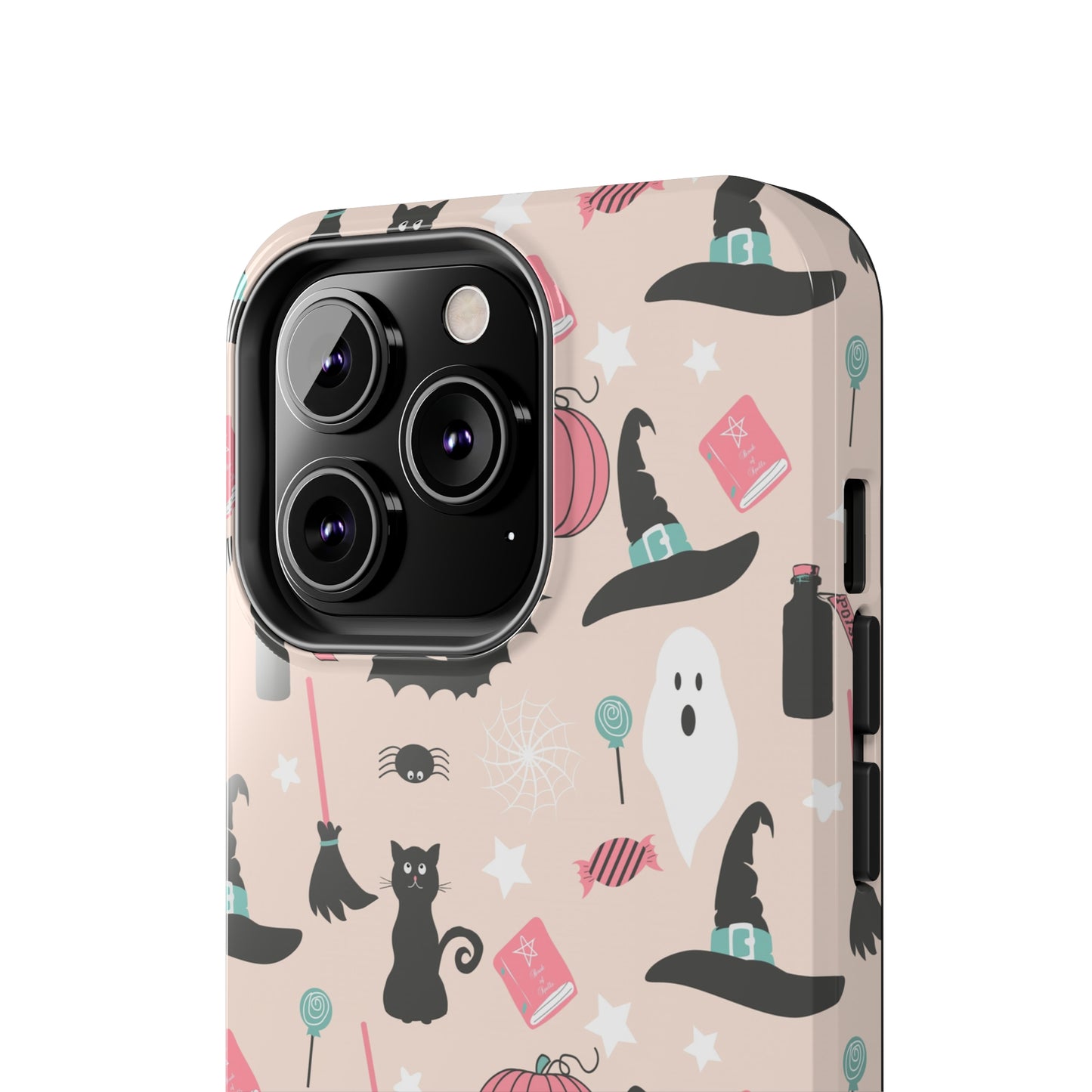 Pink Halloween Print Phone Case