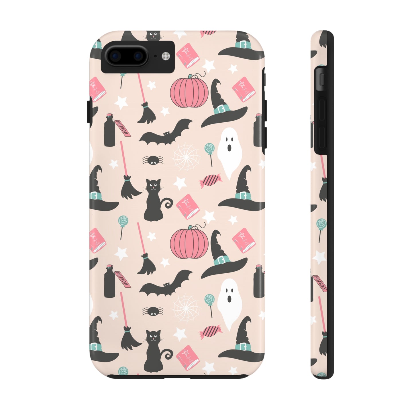 Pink Halloween Print Phone Case