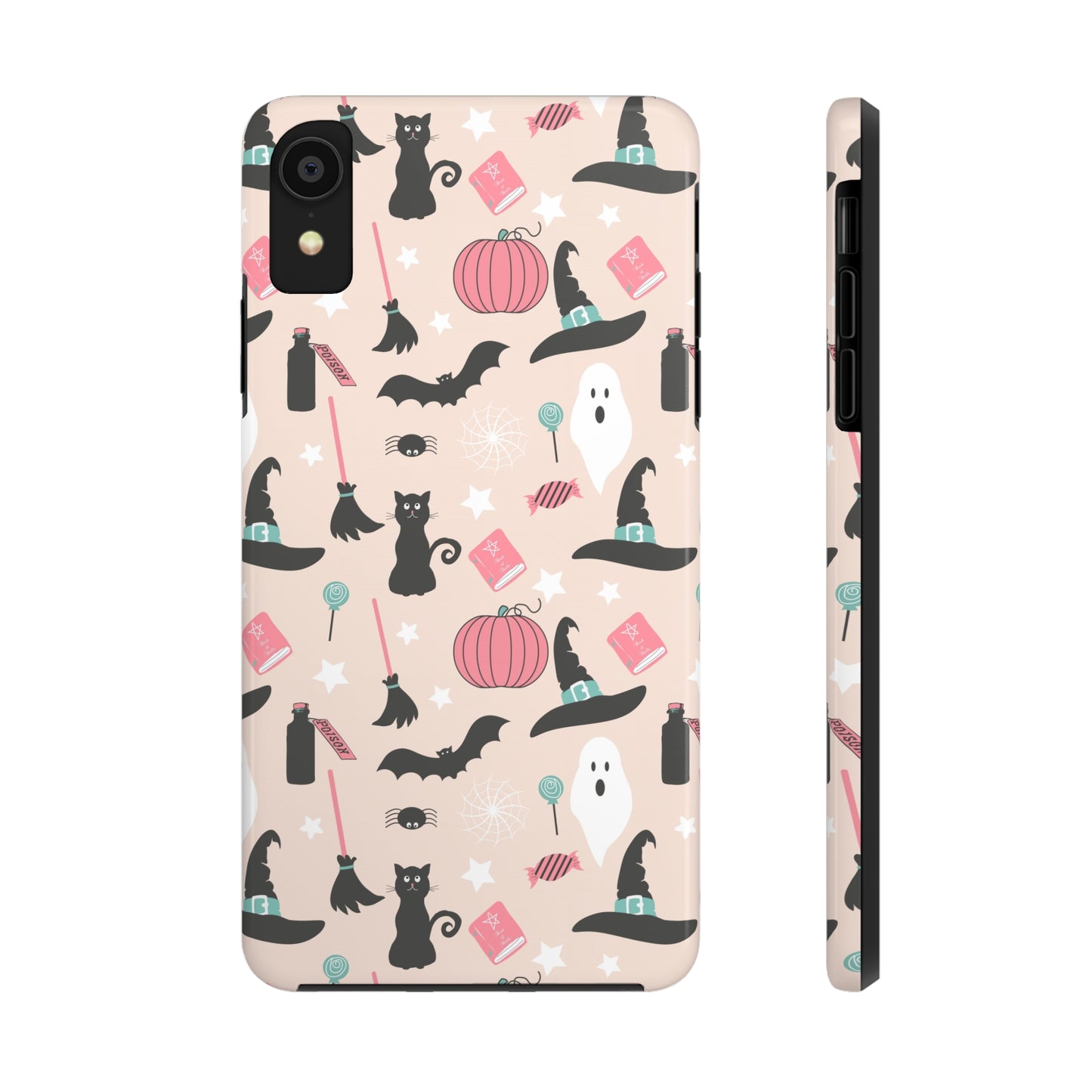 Pink Halloween Print Phone Case