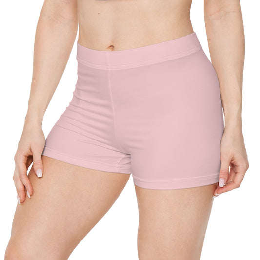 Blush Pink Mini Shorts
