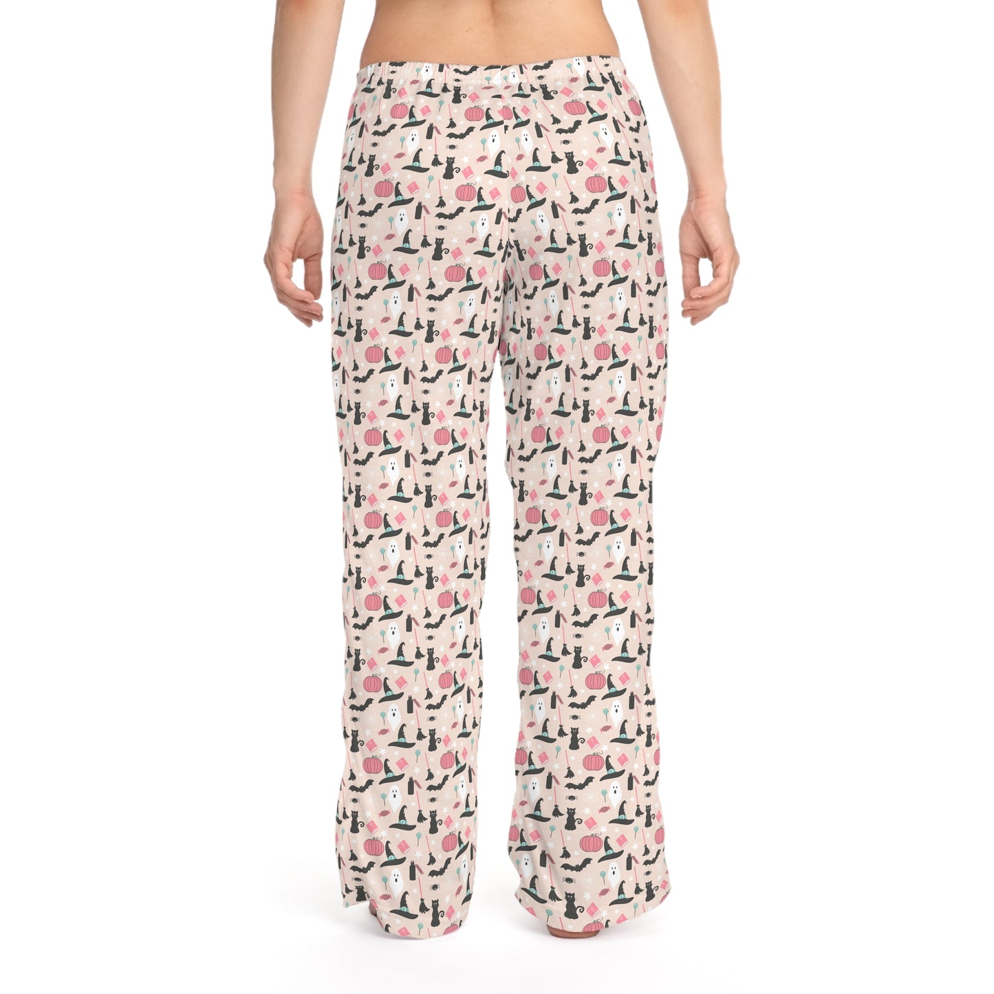 Pink Halloween Pajama Pants