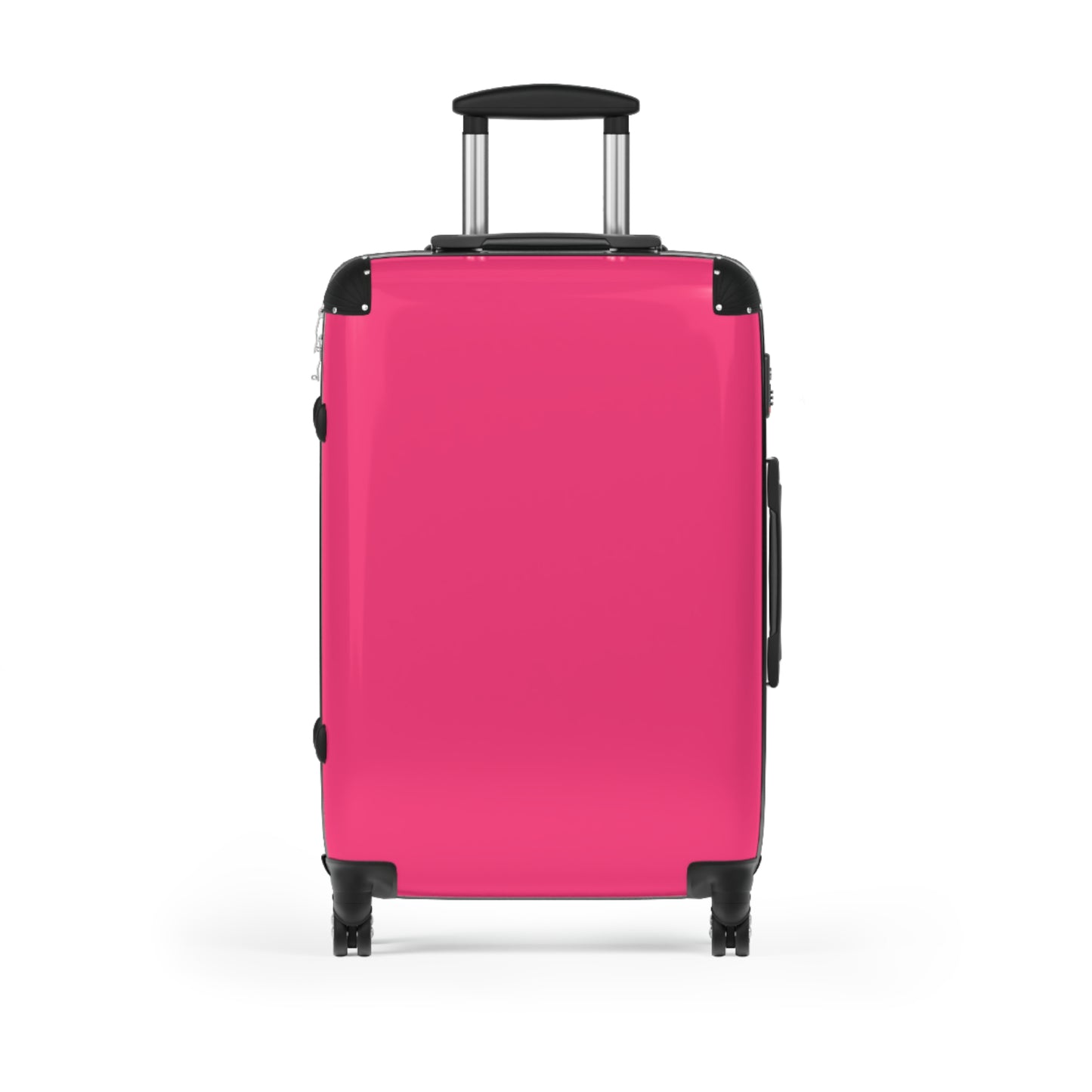 Neon Pink Suitcases