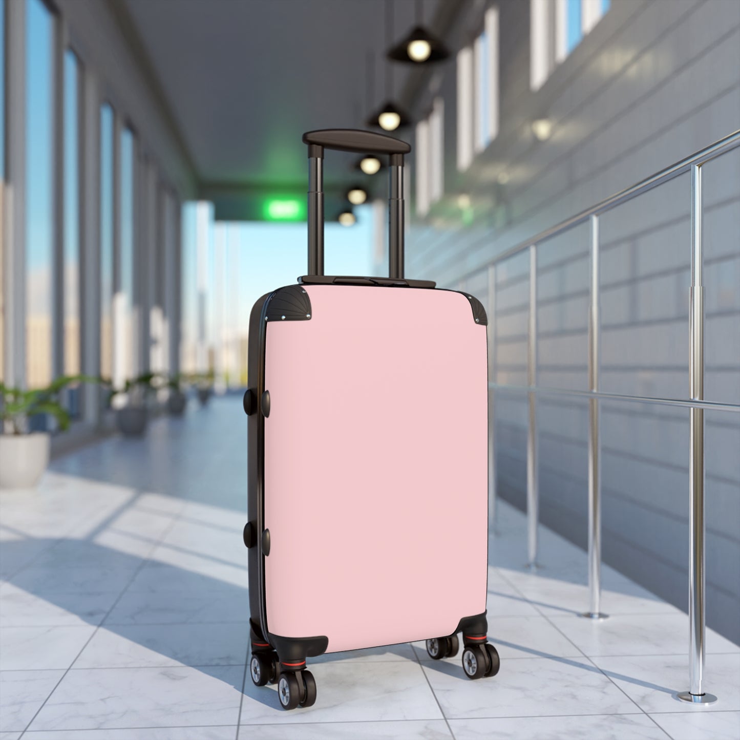 Blush Pink Suitcases