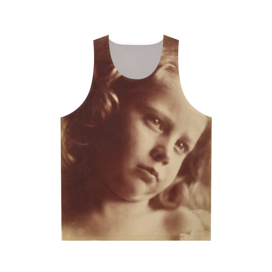 Sad Little Girl Sleeveless Top