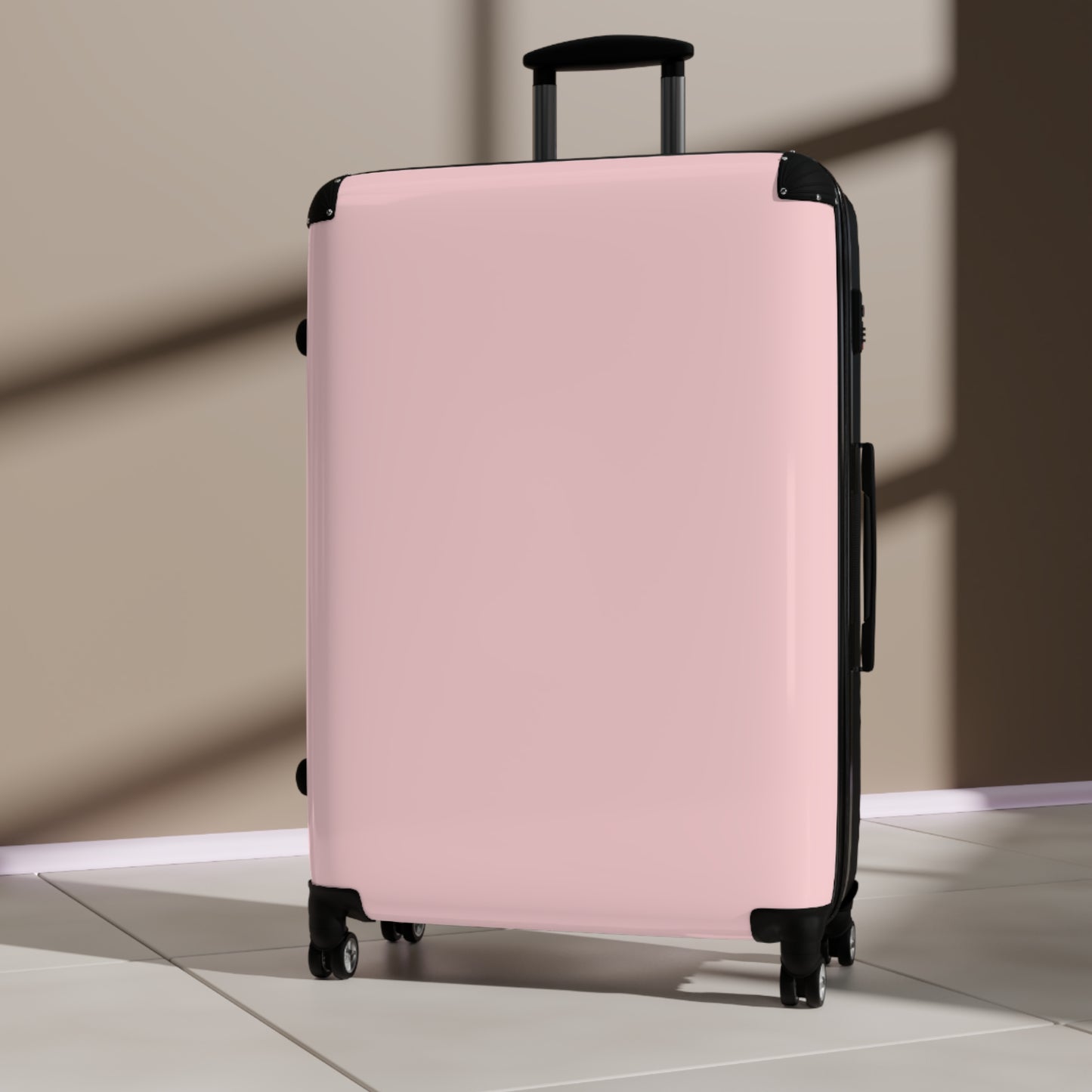Blush Pink Suitcases