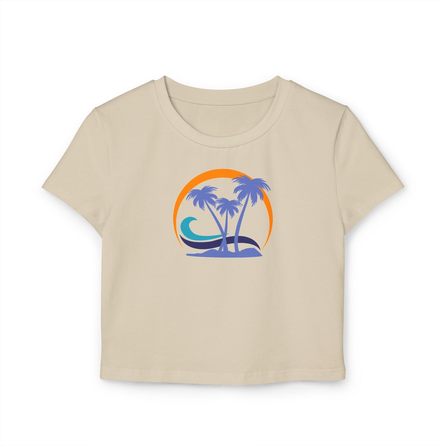 Palm Trees Organic Cotton Baby Tee