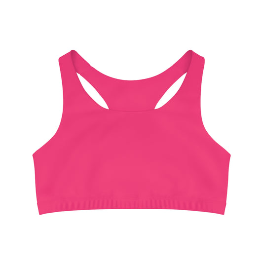 Neon Pink Sports Bra