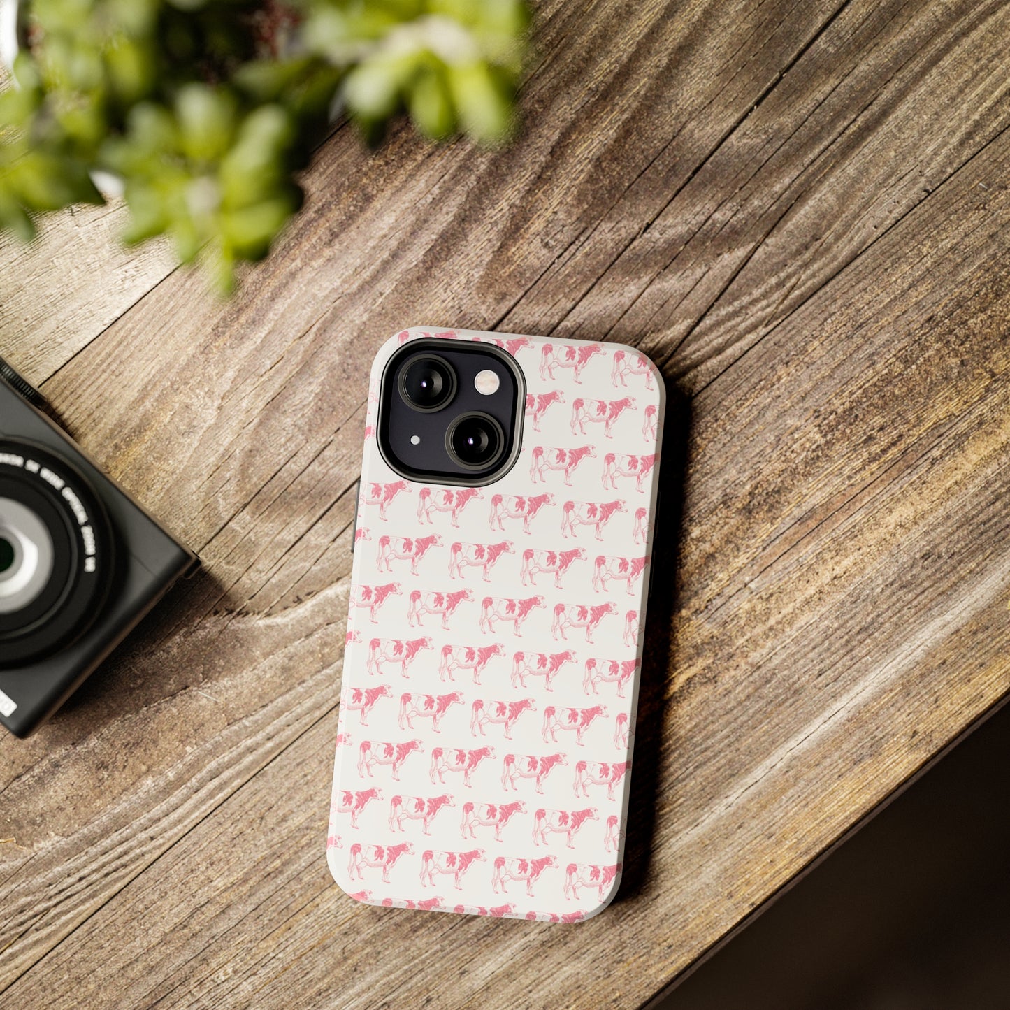 Pink Cows Tough Phone Case