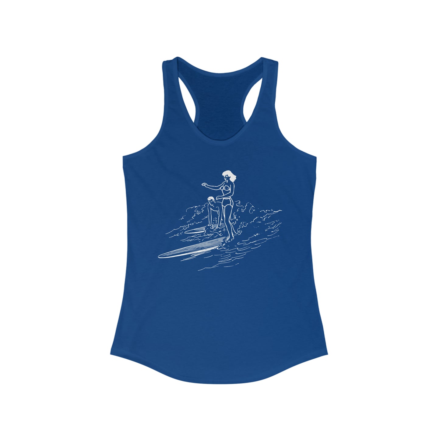 Surfing Racerback Tank