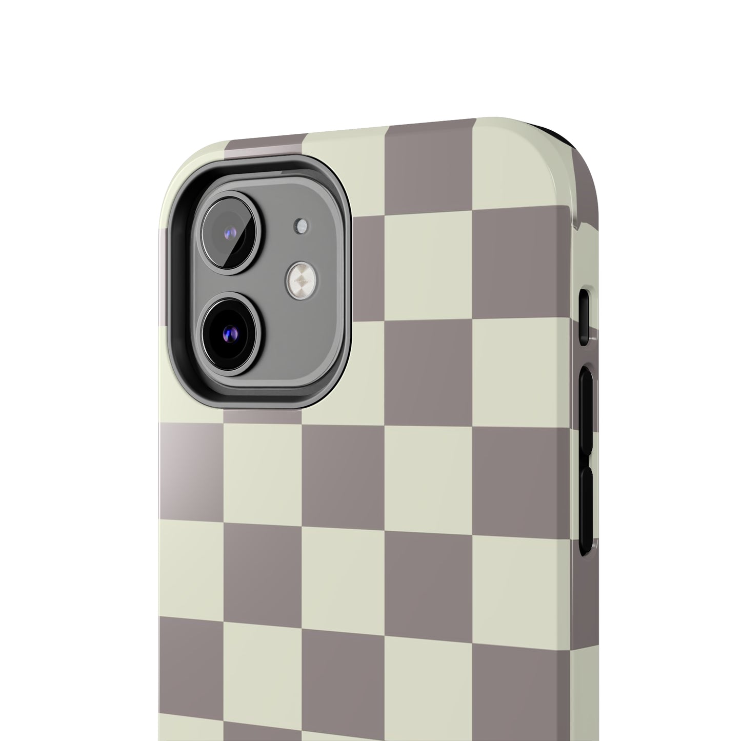 Checkerboard Tough Phone Case in Light