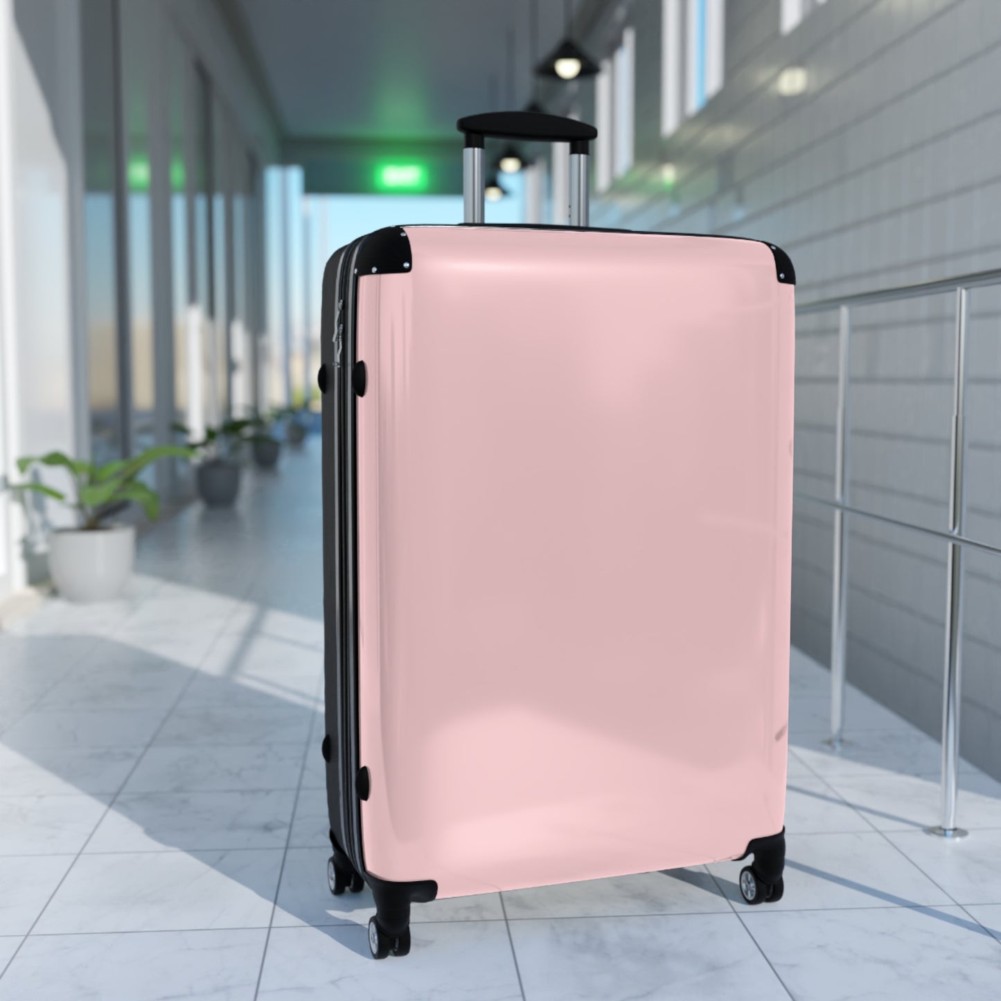 Blush Pink Suitcases