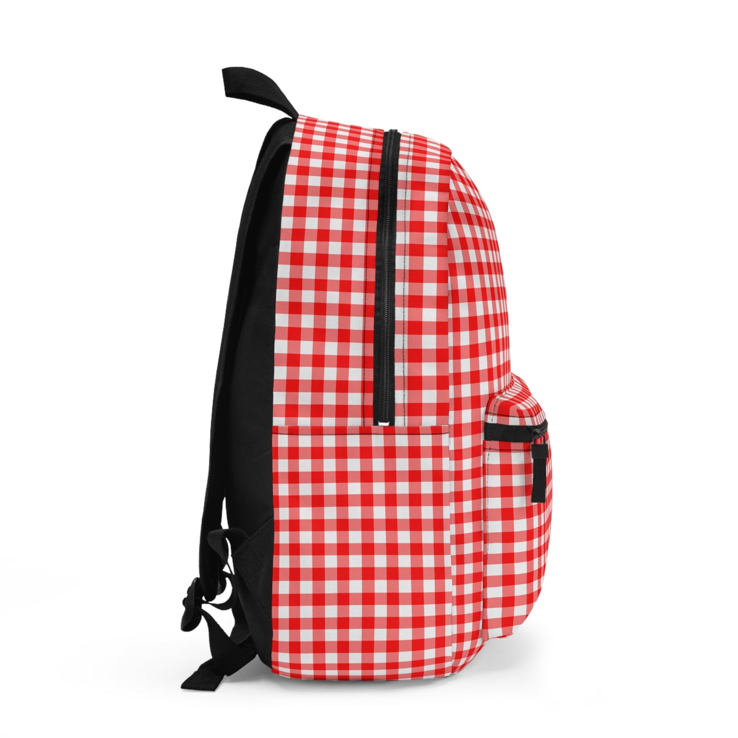 Red Gingham Backpack