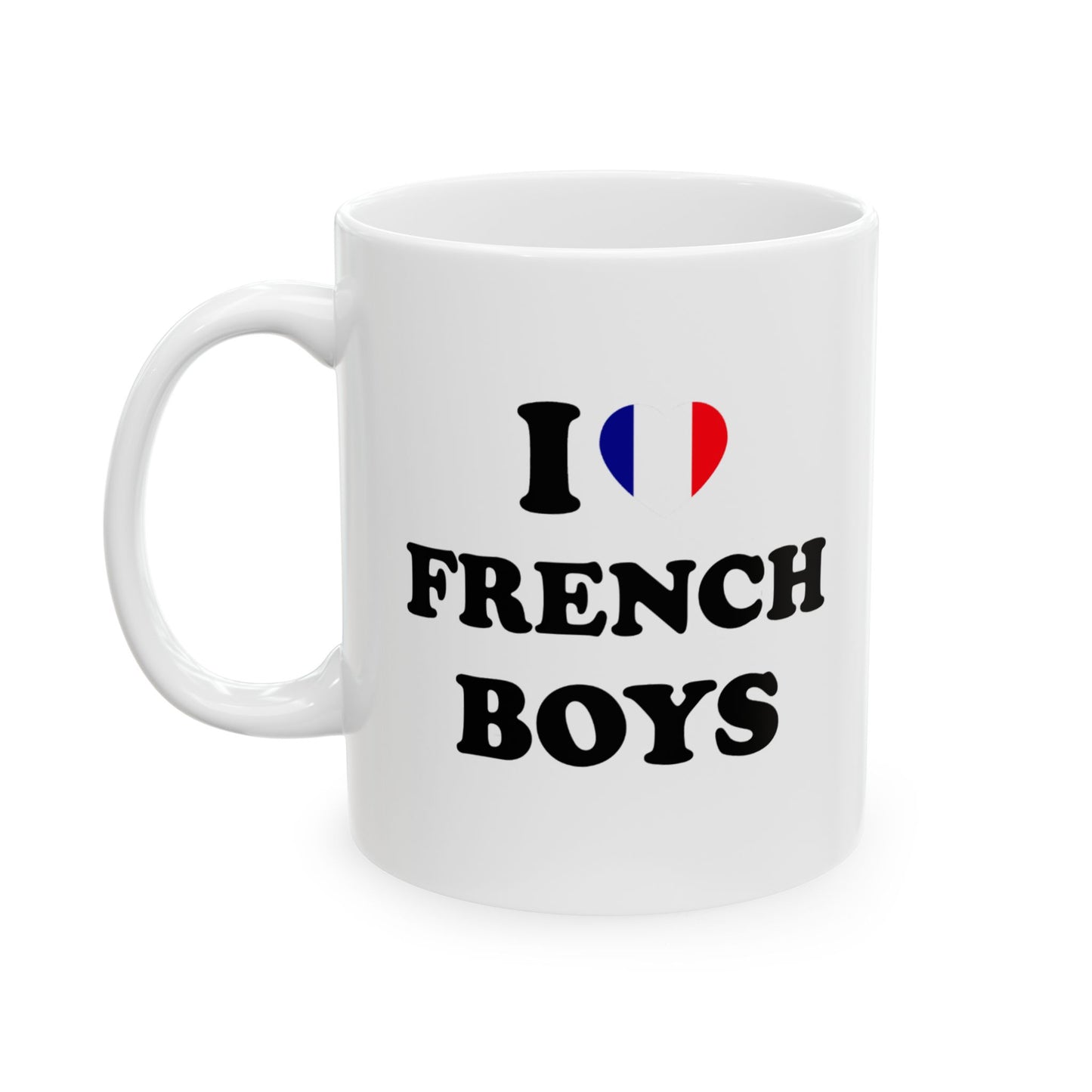 I Love French Boys Mug